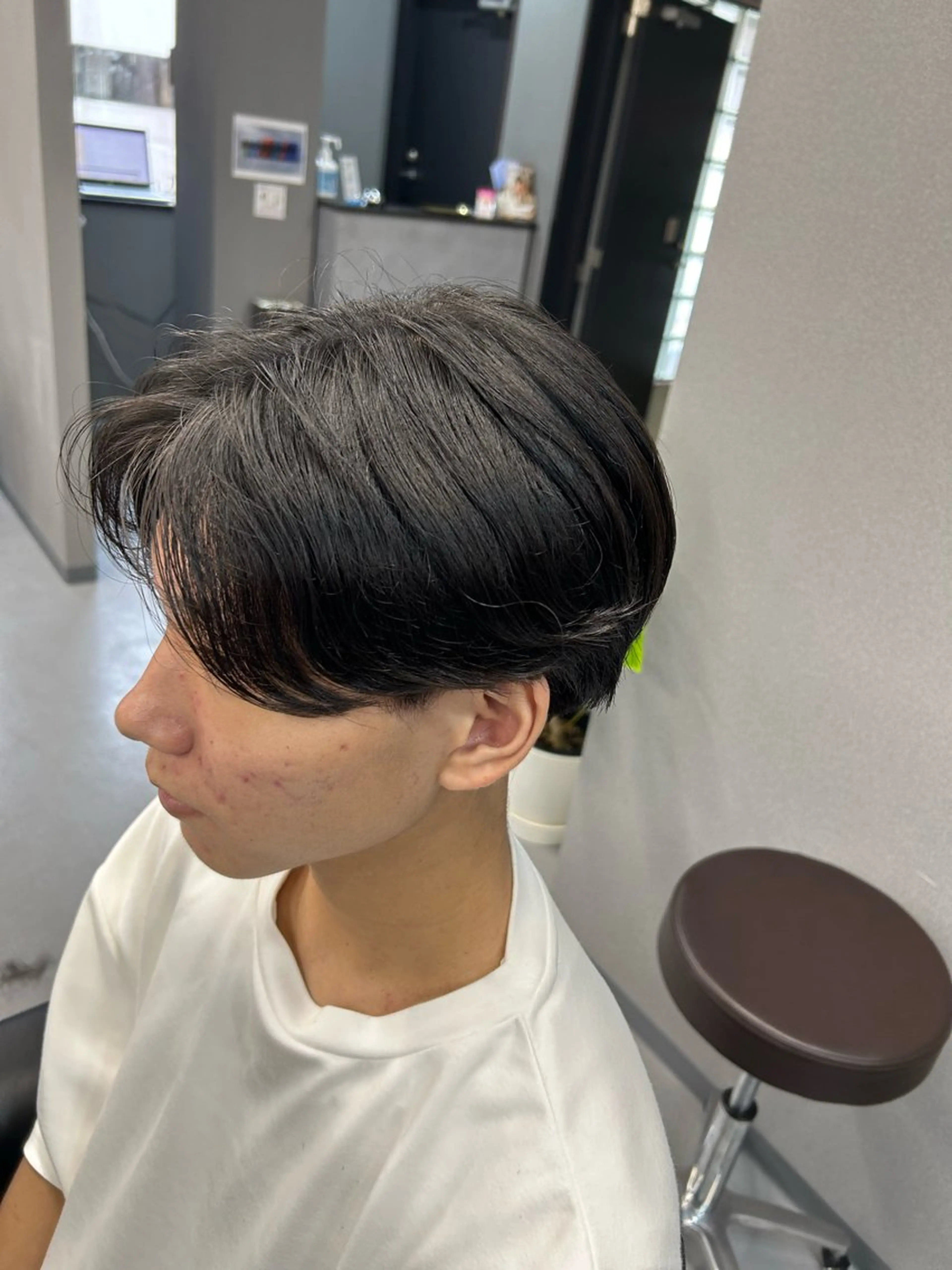 メンズ カット レディースモデル募集 門田快斗のヘアスタイル