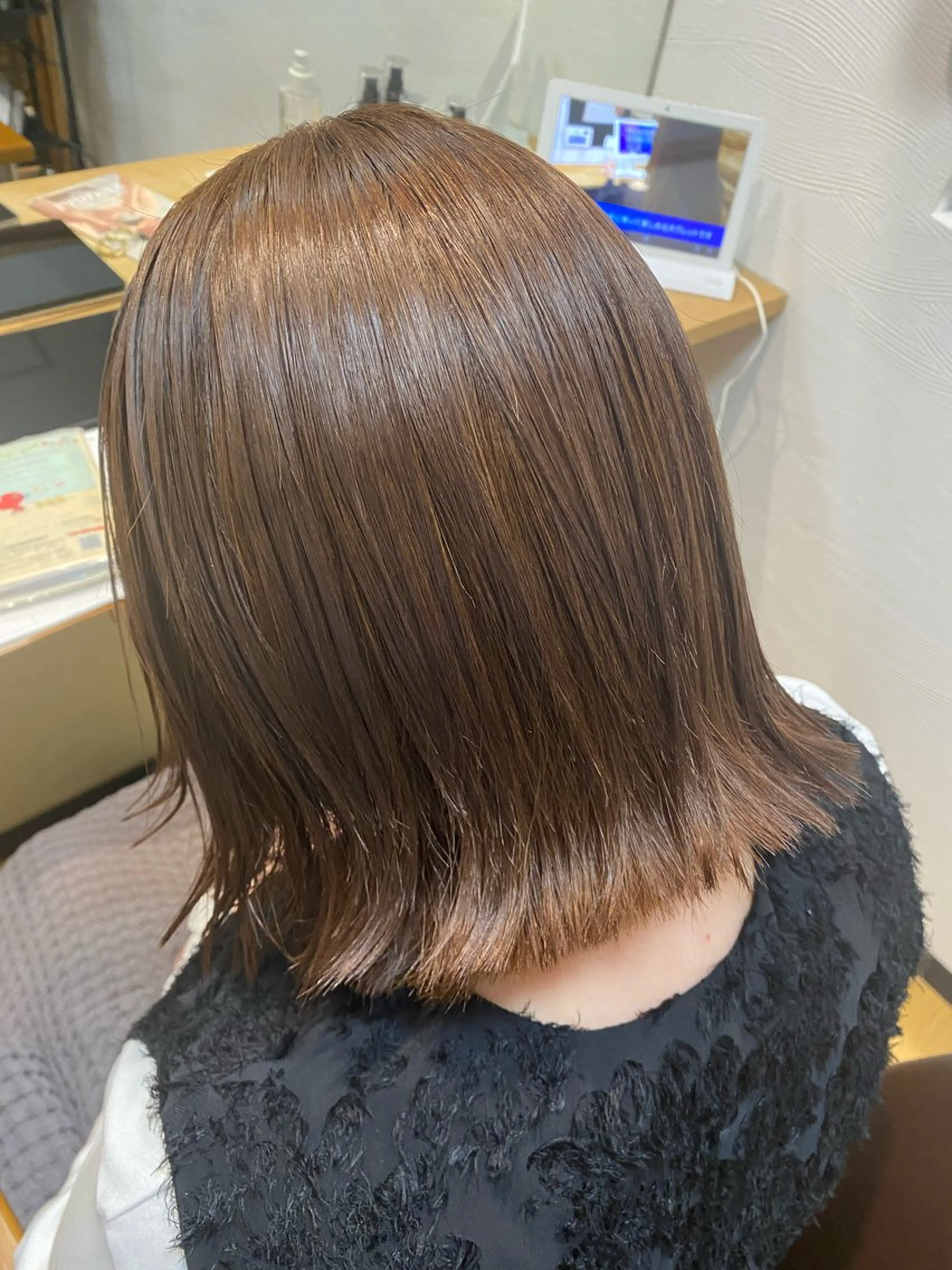 ミディアム いばやし たかひろのヘアスタイル