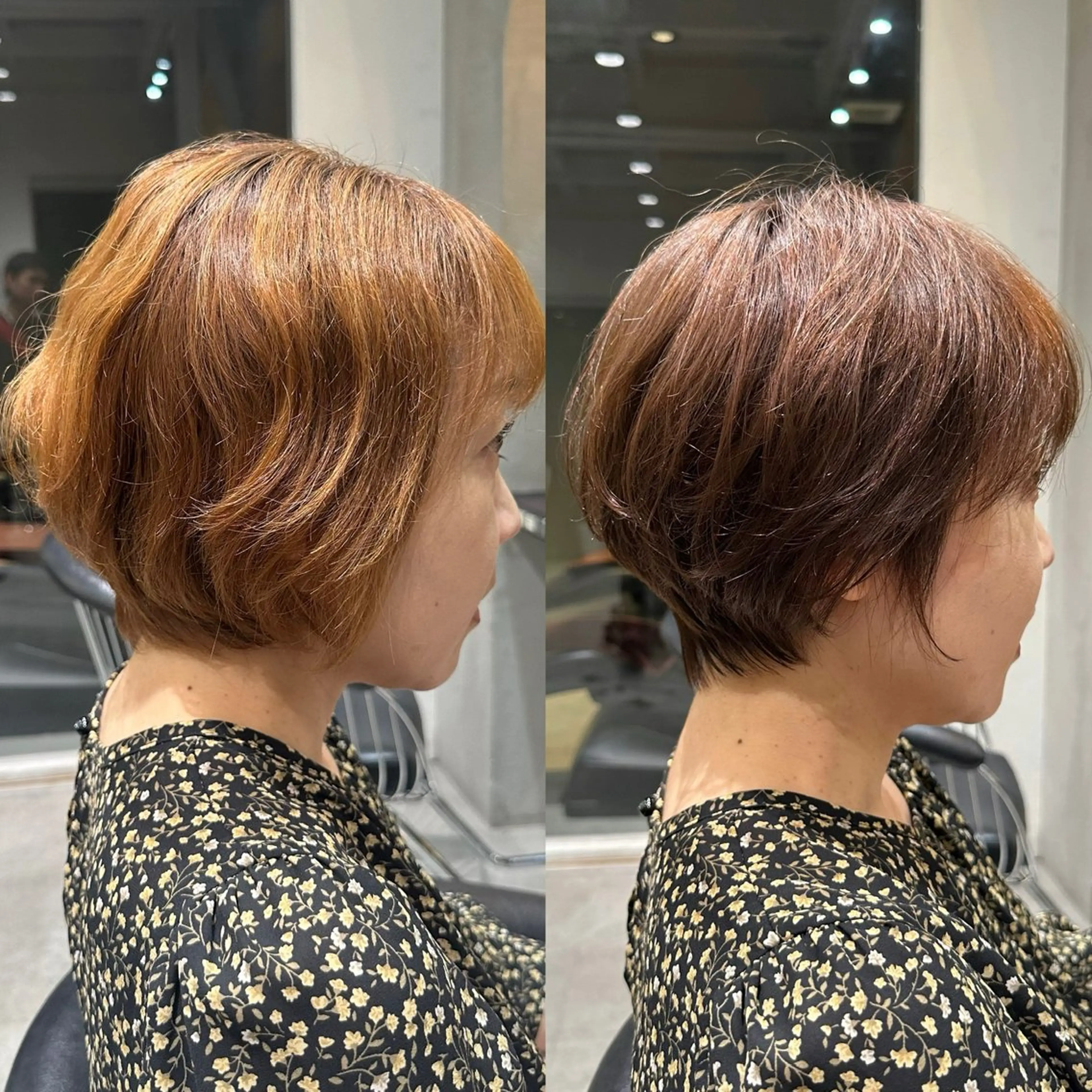 ショート ショートヘア 小顔カット カット ヘアカラー トリートメント ヘッドスパ taiga レイヤー /髪質改善/矯正🌈のヘアスタイル