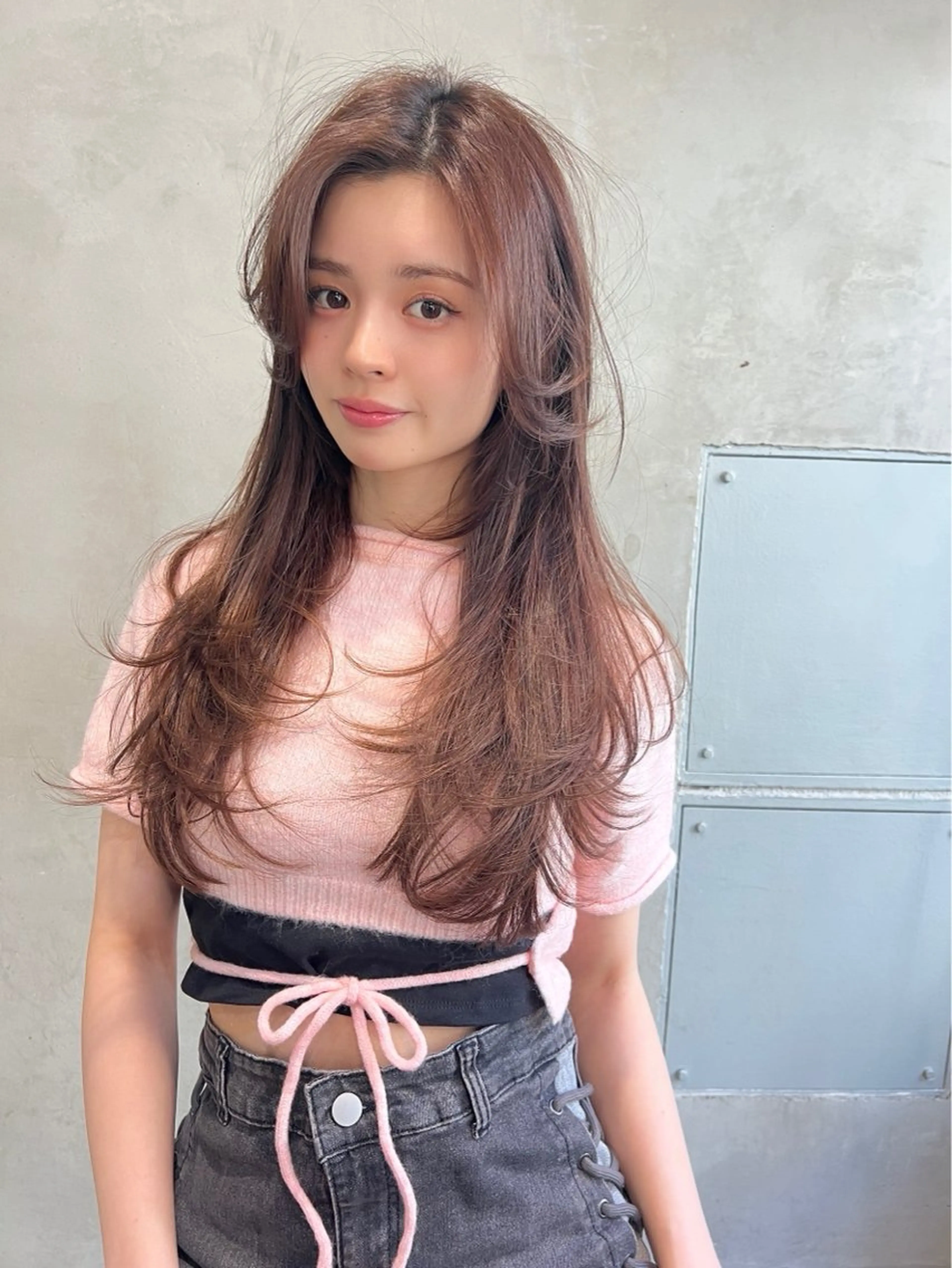 ロング カラー レイヤーカット 🏄MUSASHI カラー/レイヤー/のヘアスタイル