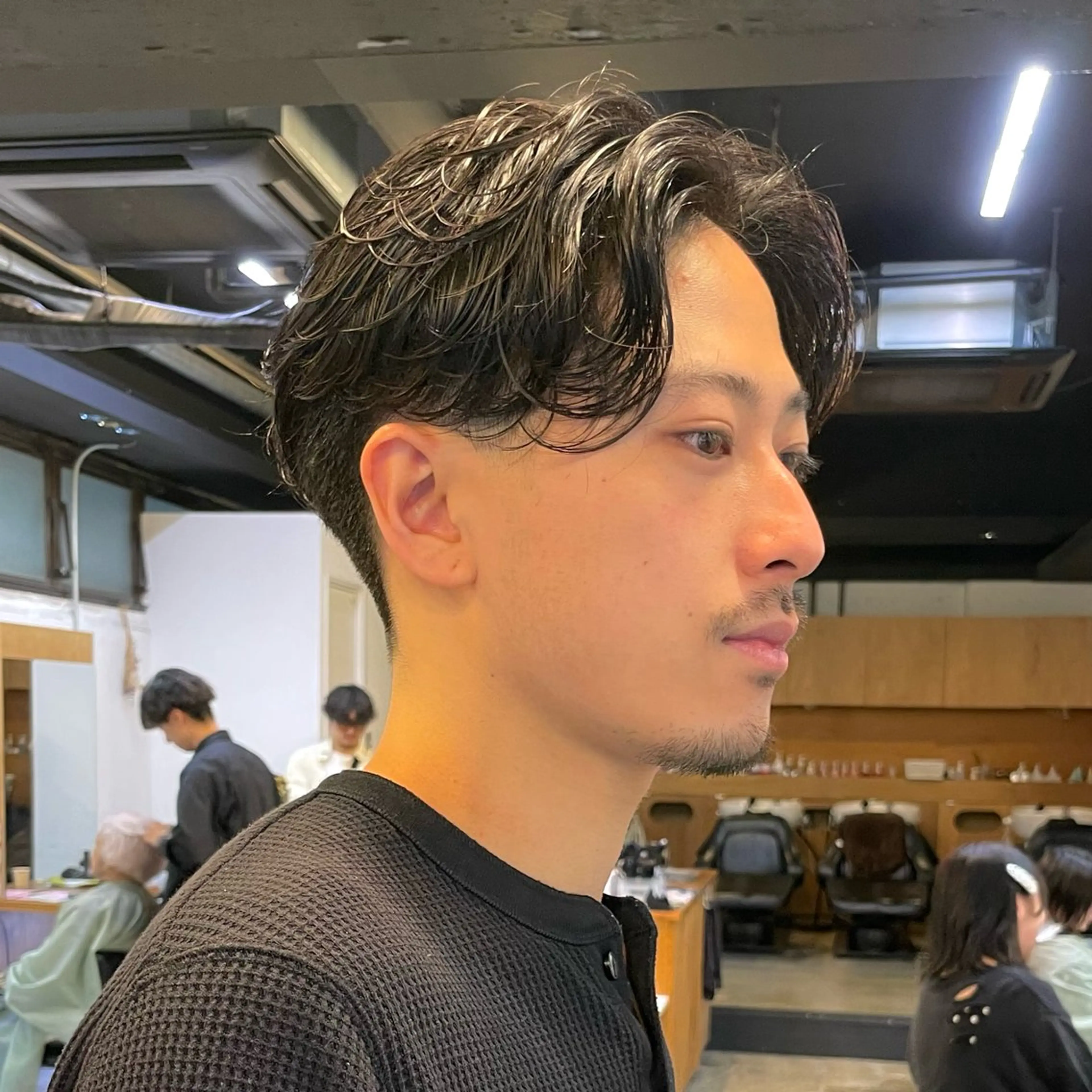 パーマ メンズ カット パーマ トリートメント 🔥メンズショート 職人🔥大澤龍也のヘアスタイル