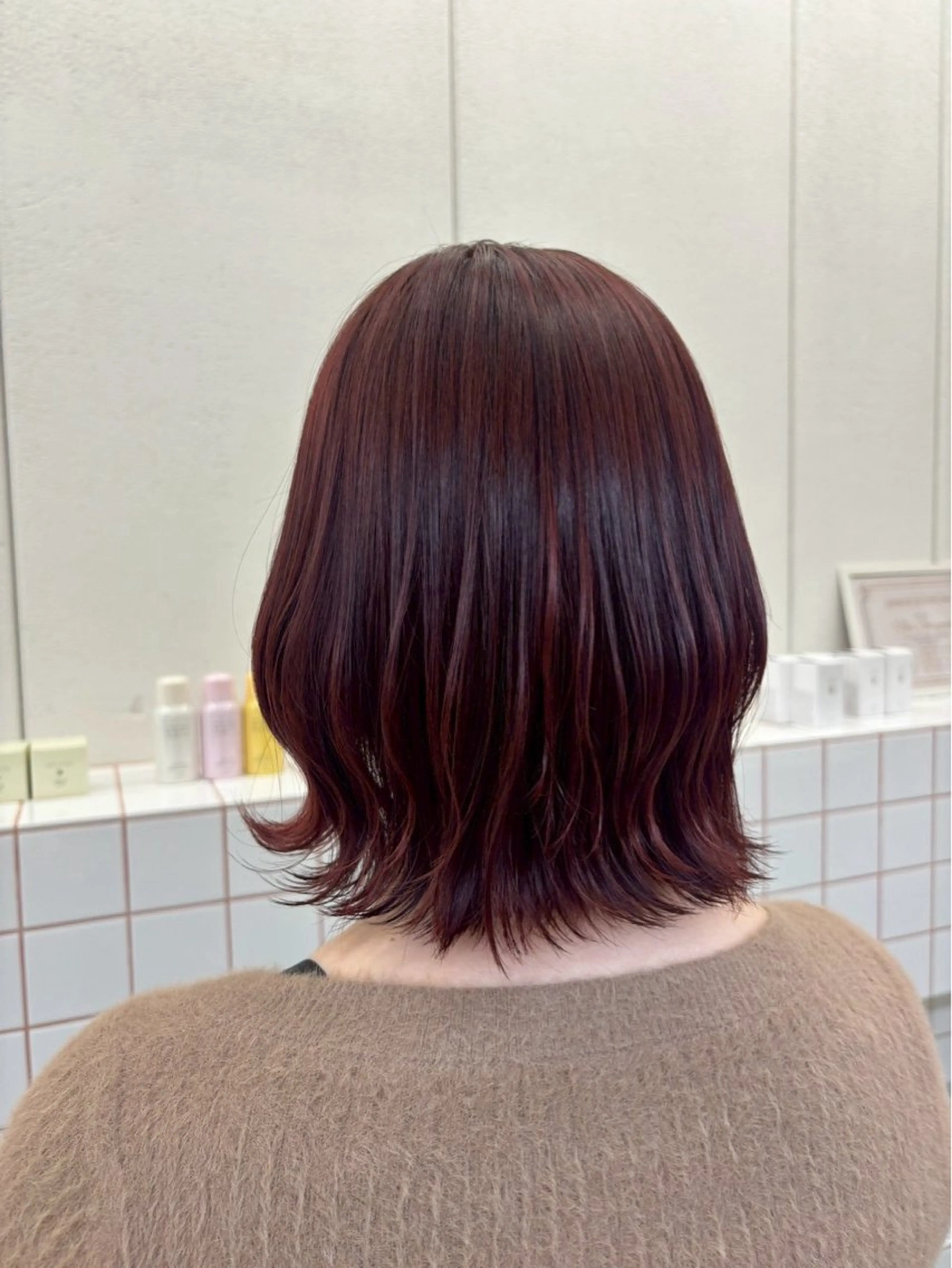 🌹暖色カラー限定🌹カラー＋cotaトリートメント🫧＋長さ料金✂️『土日祝＋1100』の写真