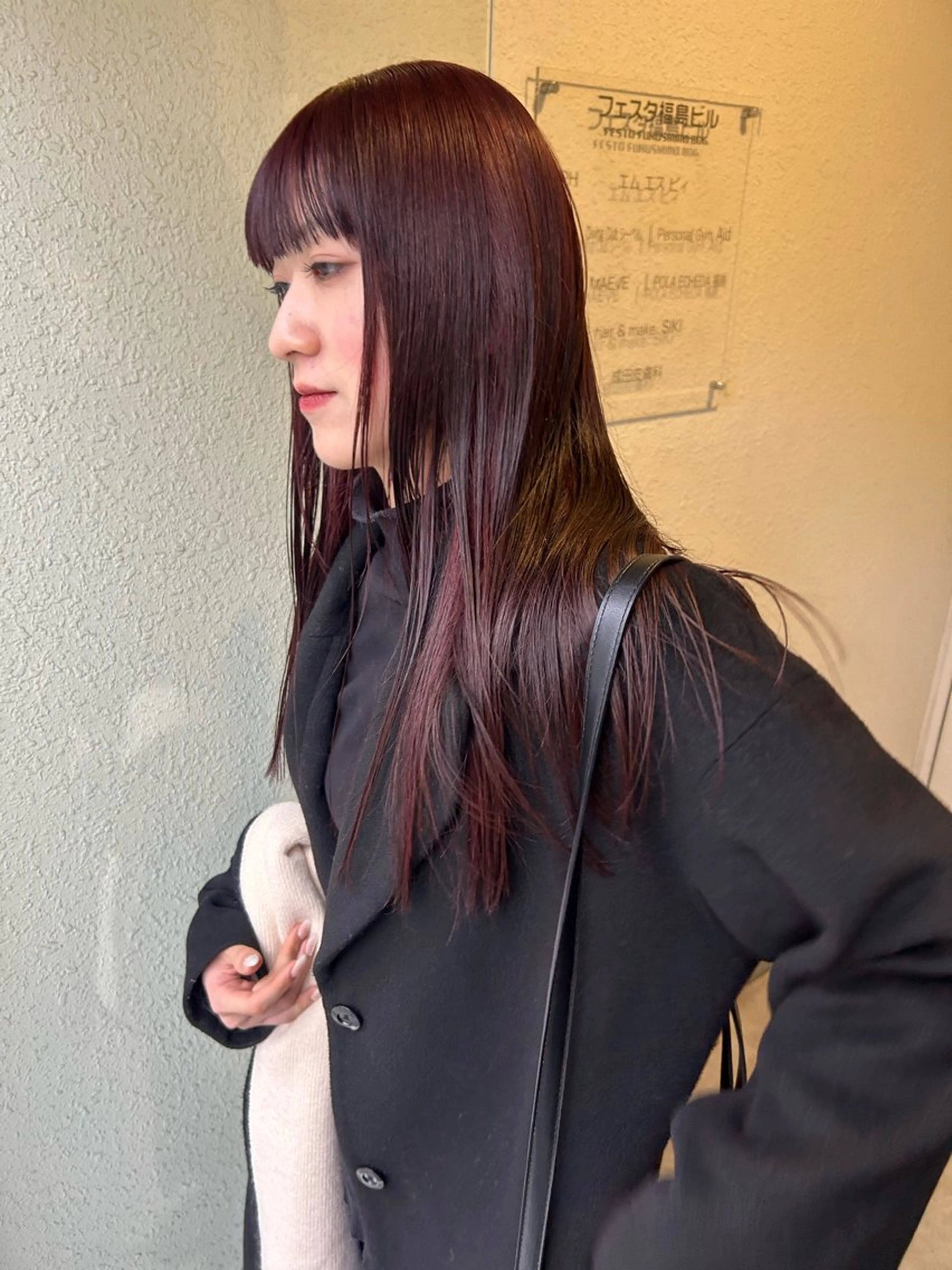 ロング ヘアカラー siki yuikaのヘアスタイル