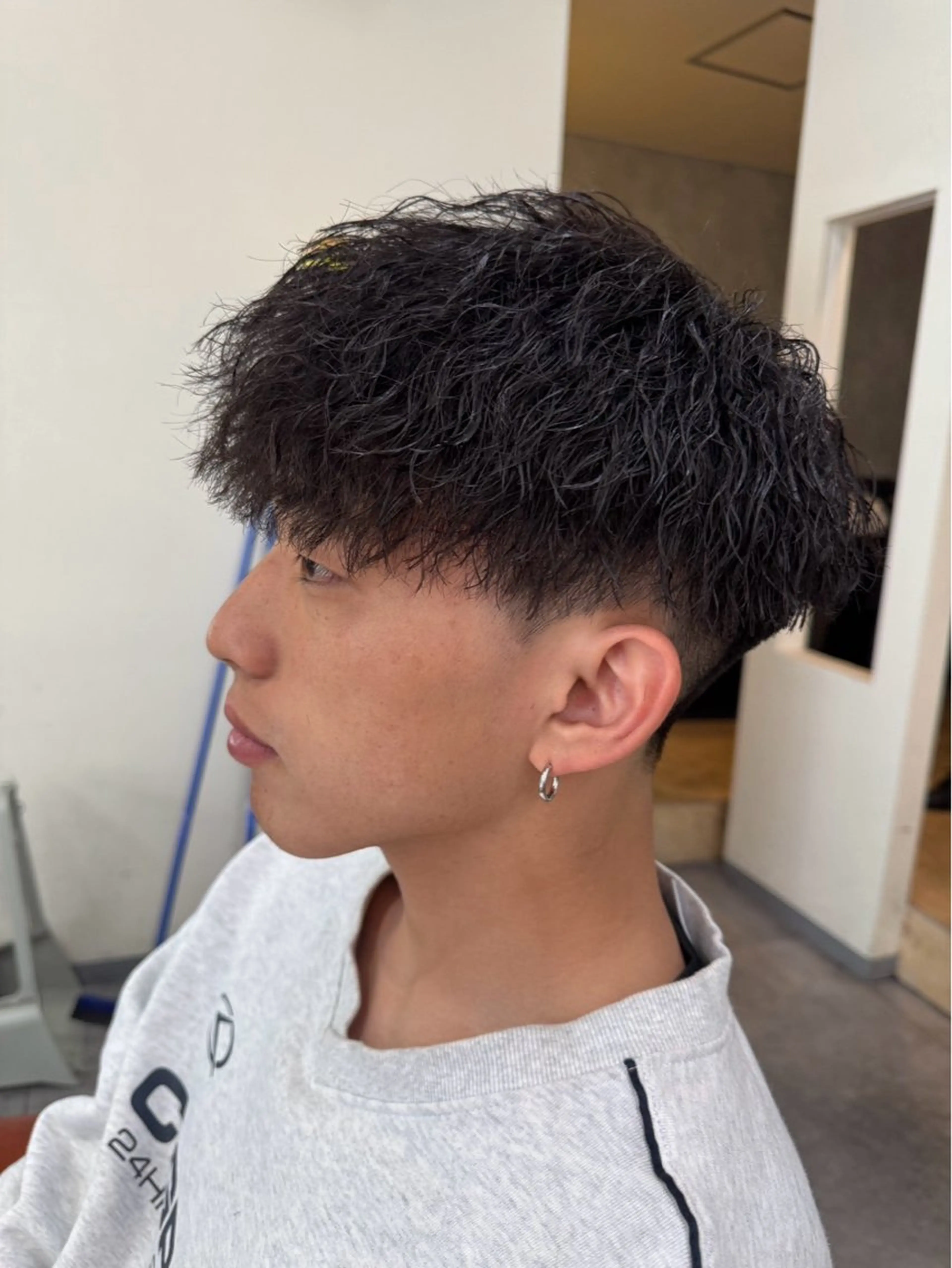 メンズ 京都駅メンズサロン マッシュのヘアスタイル