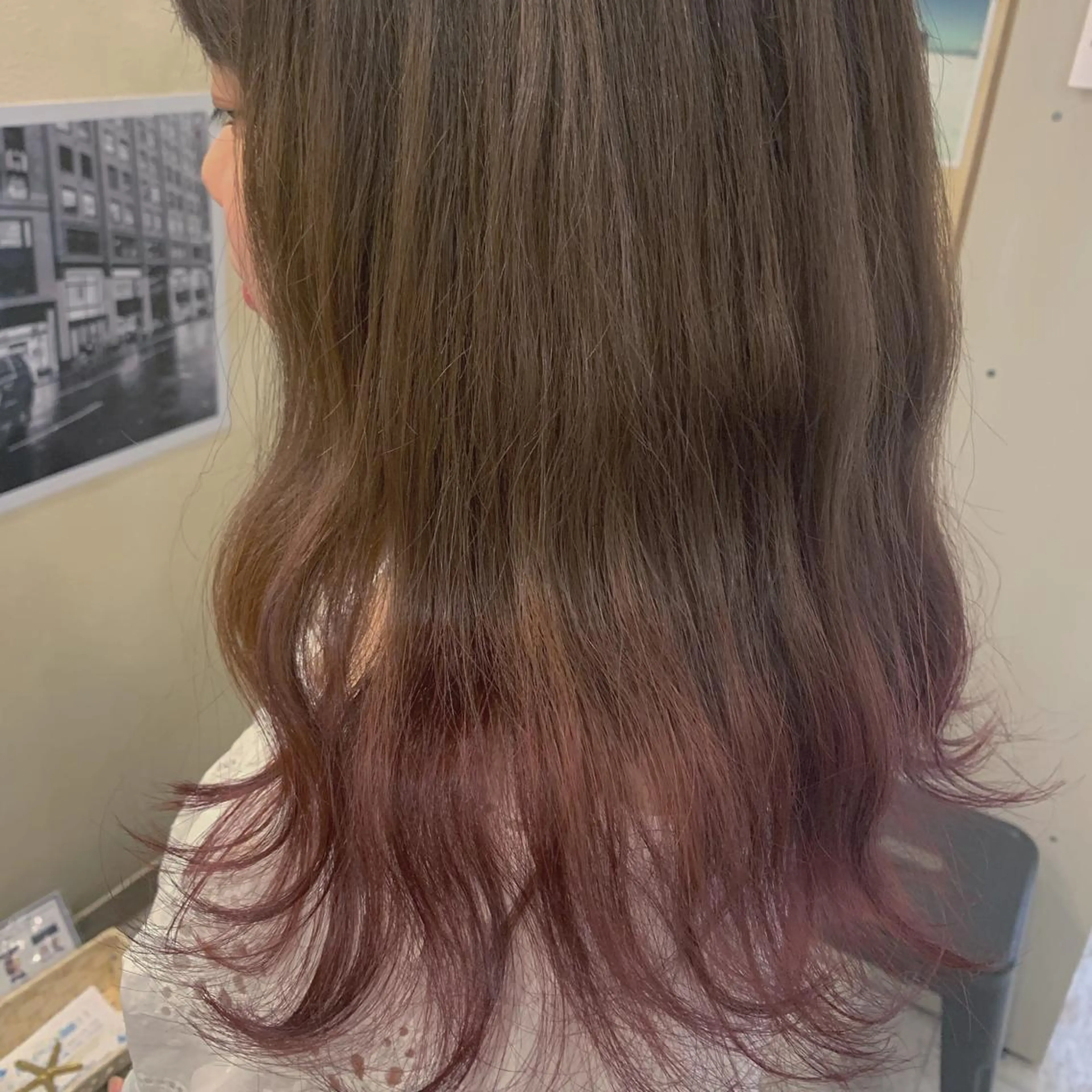 カラー ヤマダ サクラのヘアスタイル