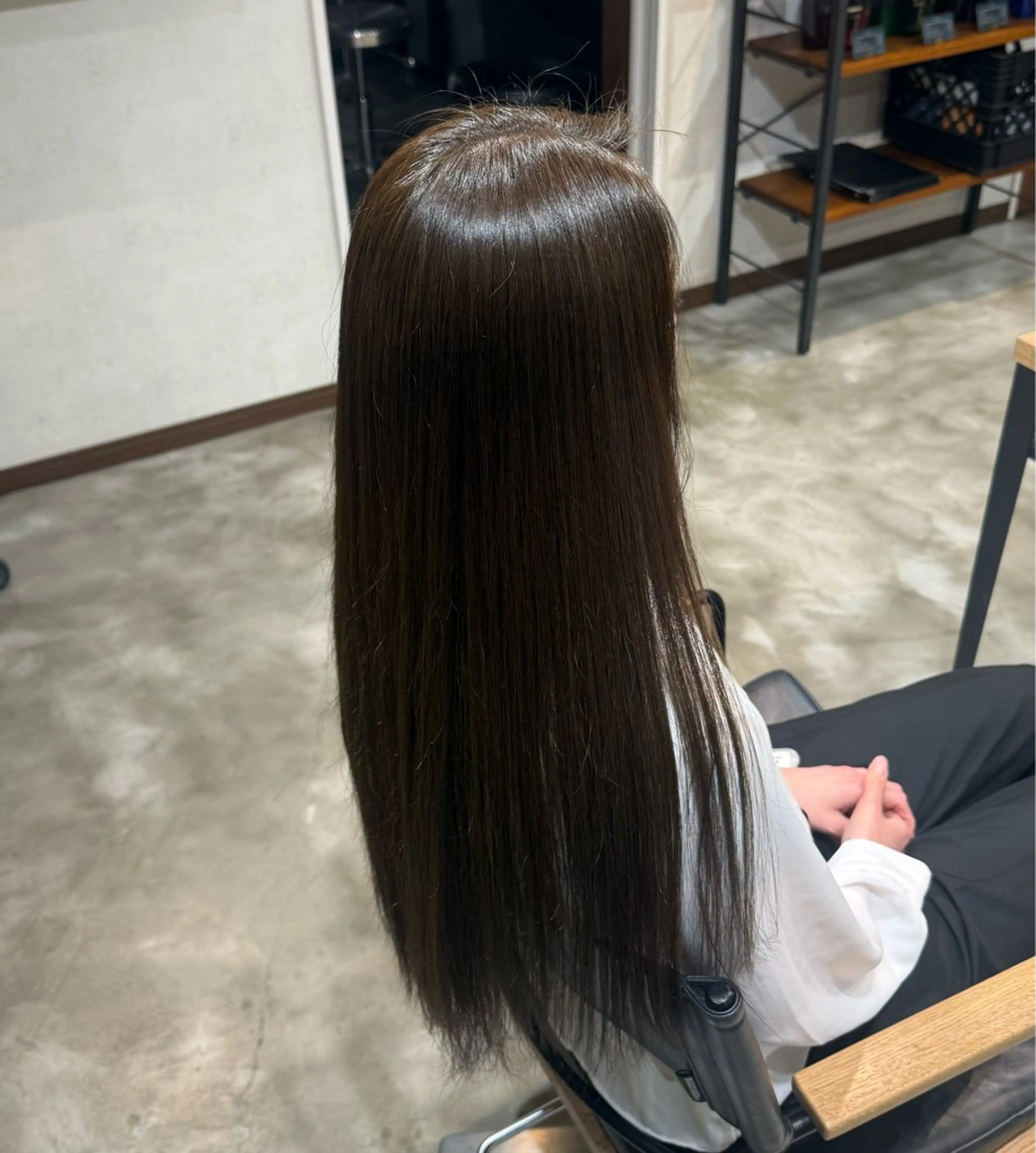 ロング カラー カラーモデル募集中 /江利川紫音のヘアスタイル