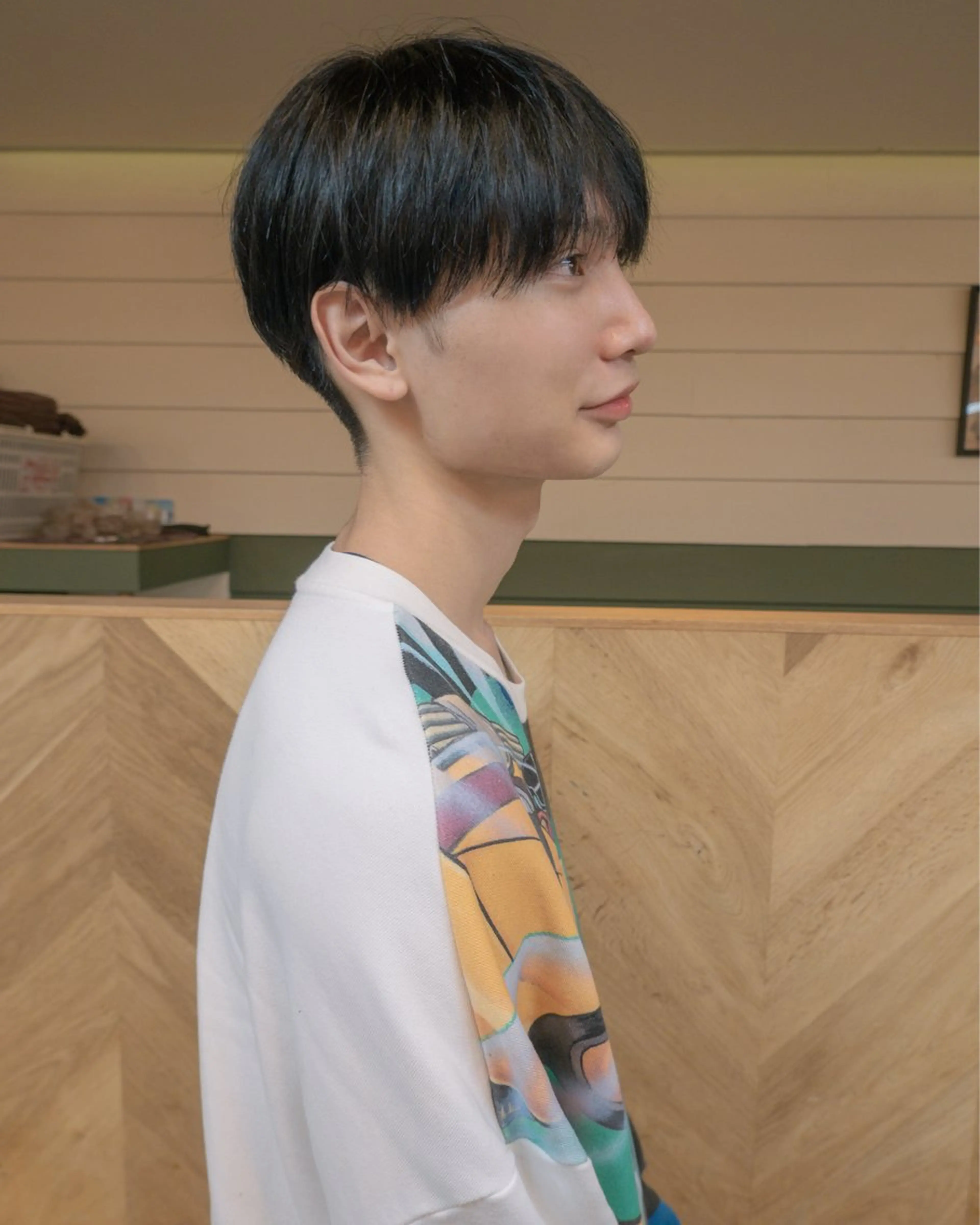 メンズ 【ボブ】縮毛矯正/ 船橋駅5分/鈴木杏美のヘアスタイル