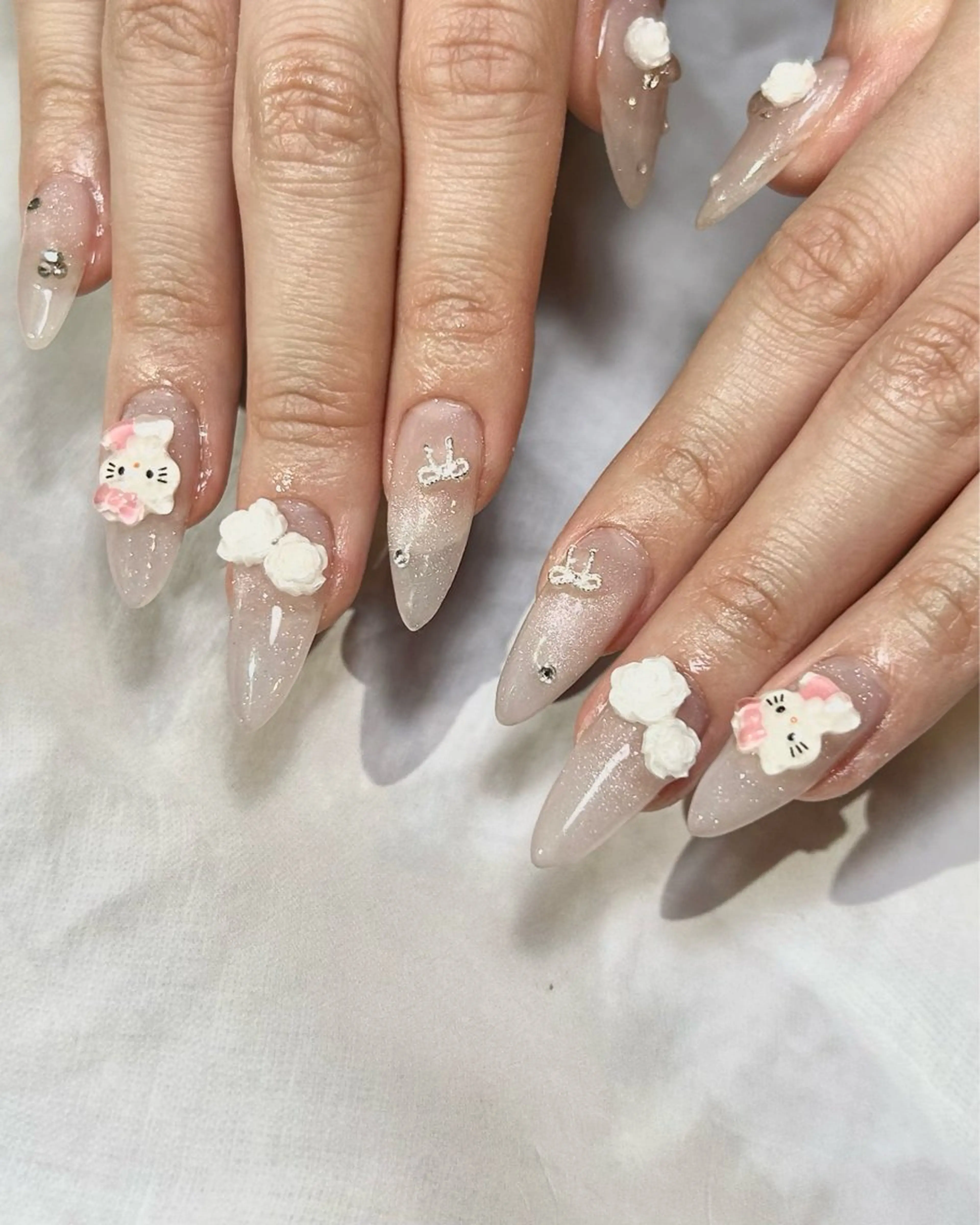 ネイル 持ち込み スカルプネイル ハンドネイル Reflection marikoのネイルデザイン