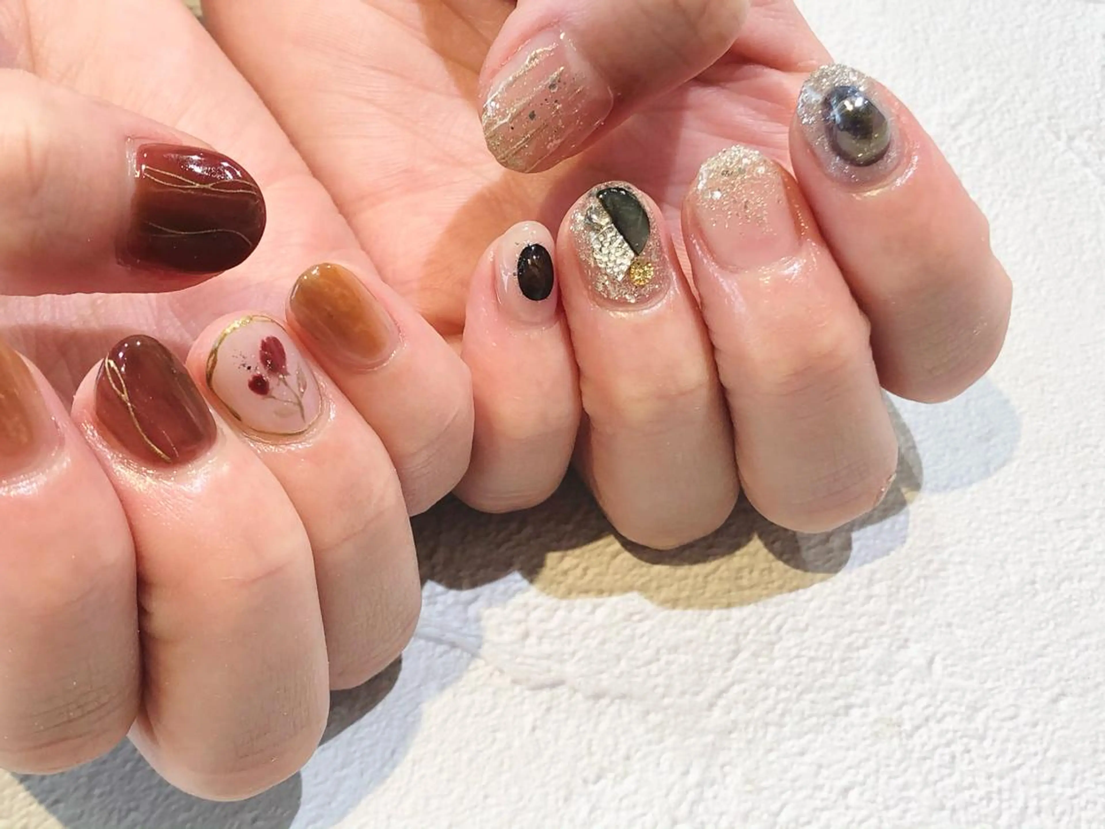 ネイル 舞田 苑香のネイルデザイン