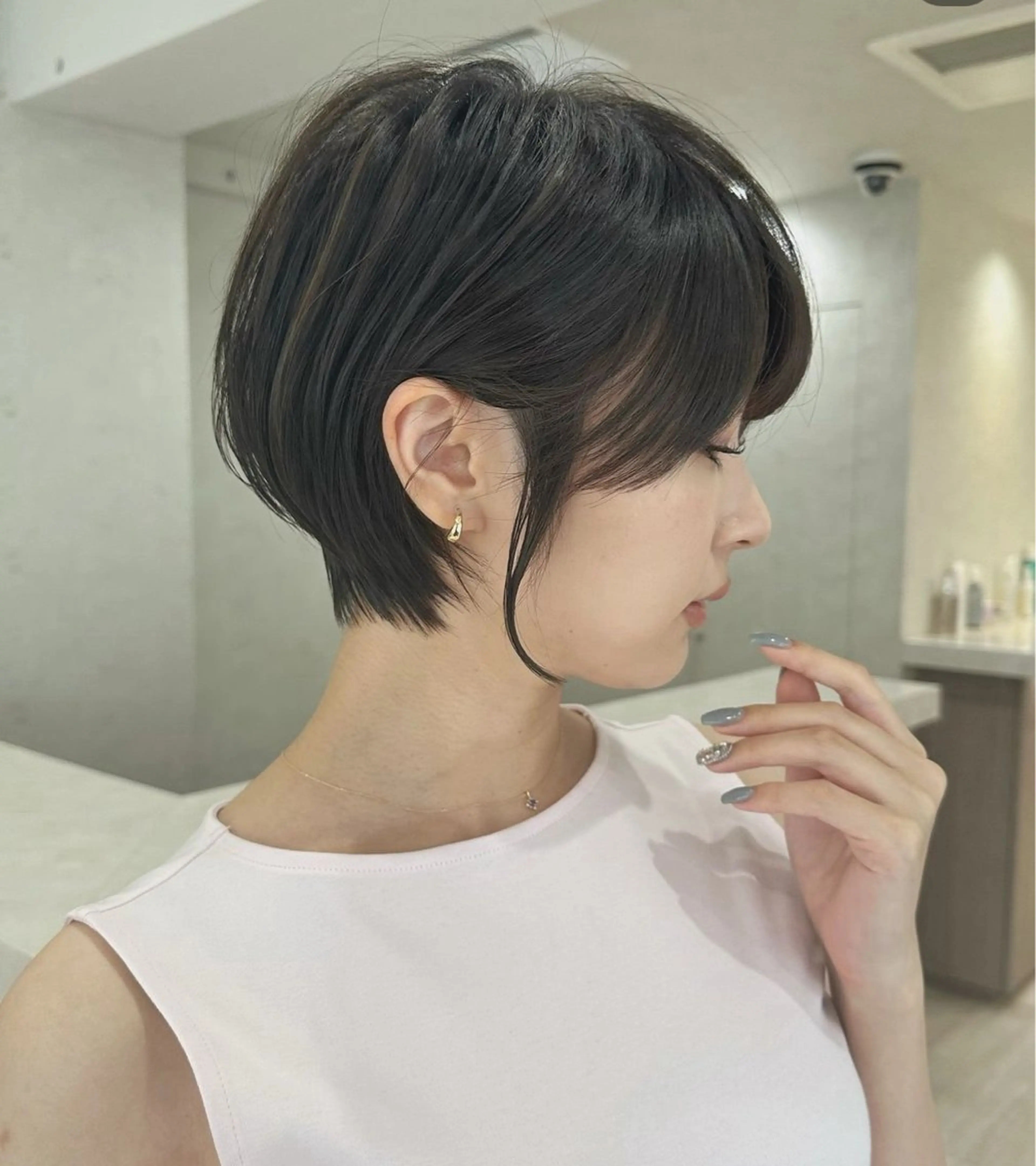 ショート 美髪×縮毛矯正 水上真由美😘のヘアスタイル