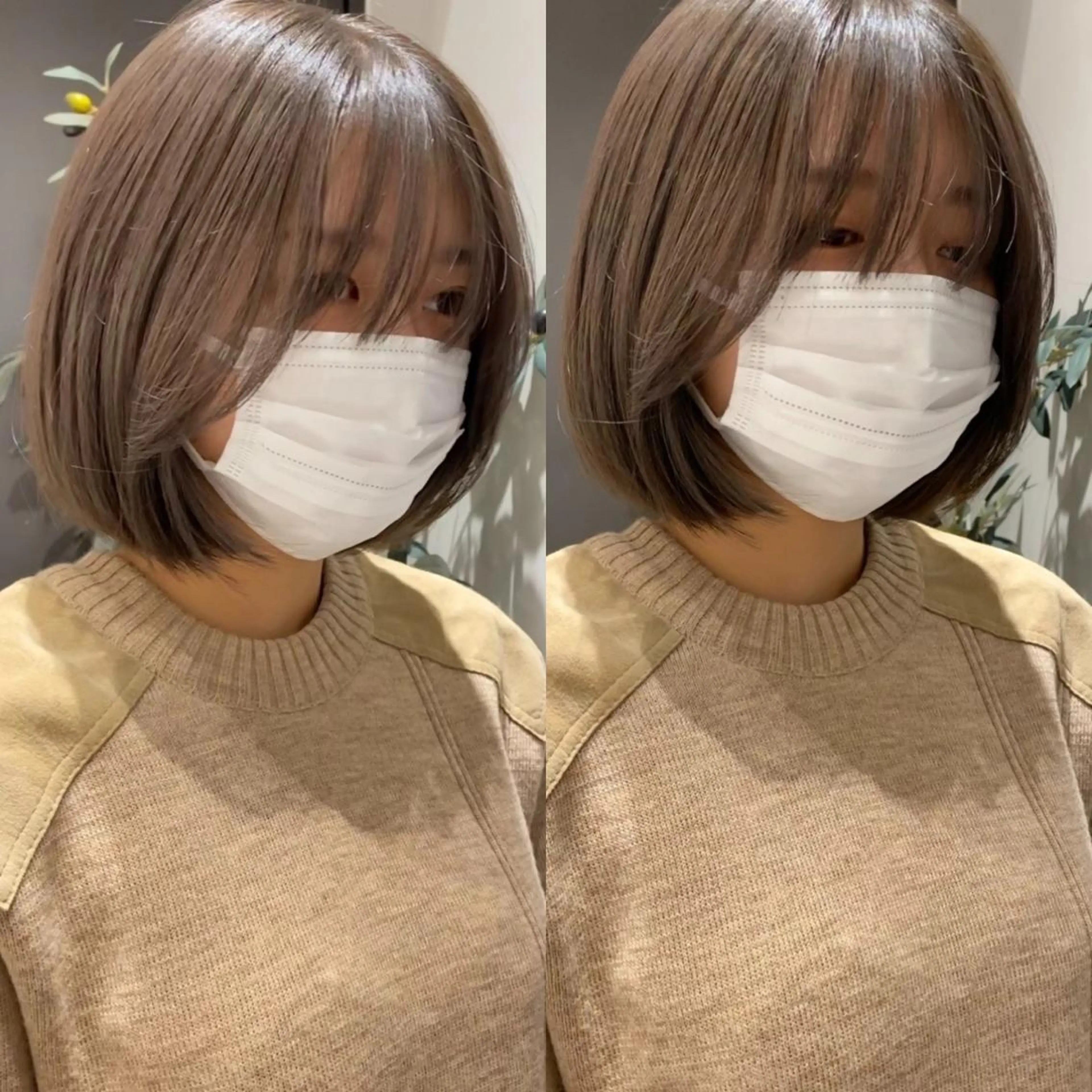 ミディアム ୨୧柔らかいカラー nozomi ୨୧のヘアスタイル