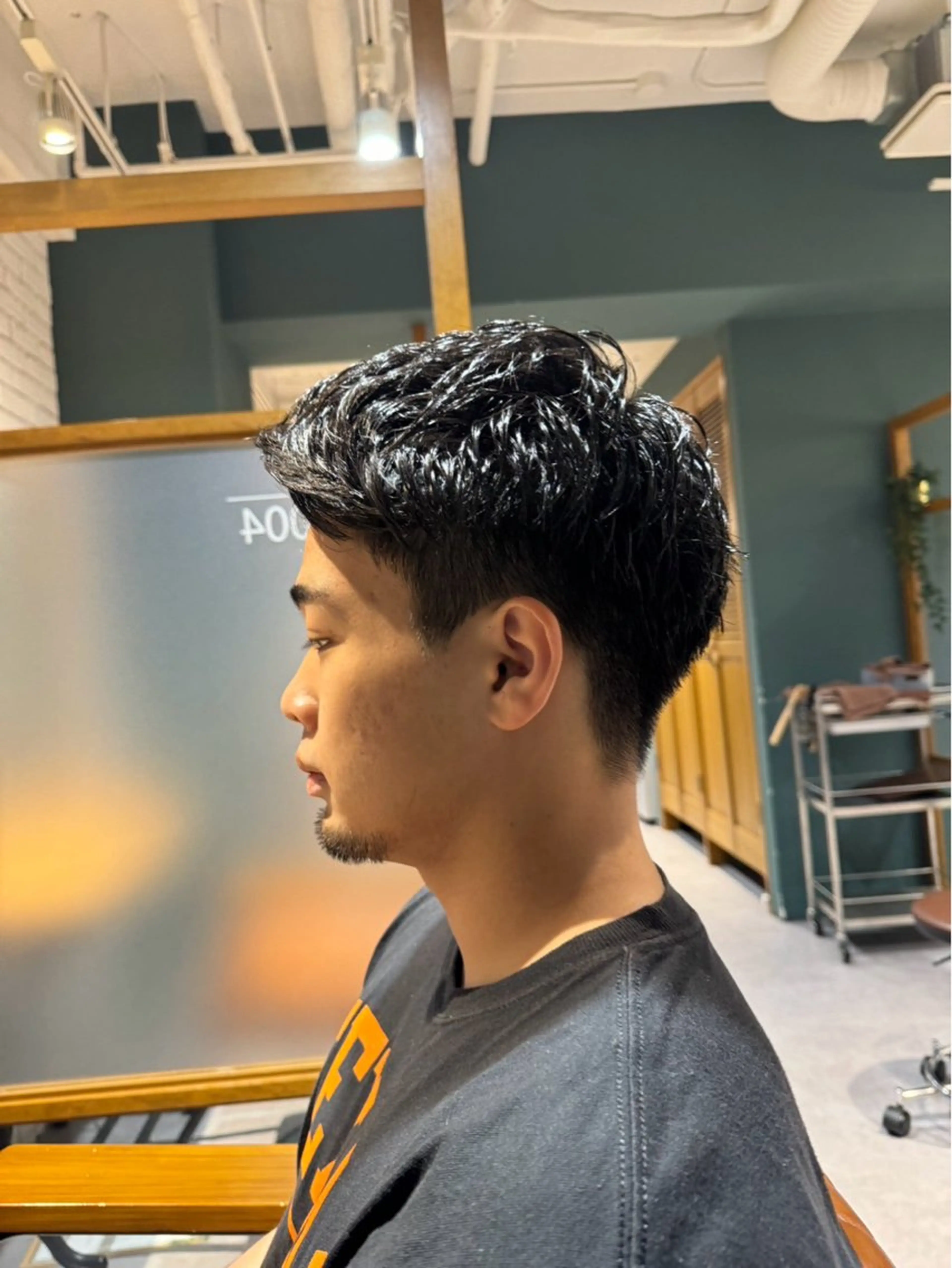 ショート メンズ 黒川 真裕のヘアスタイル