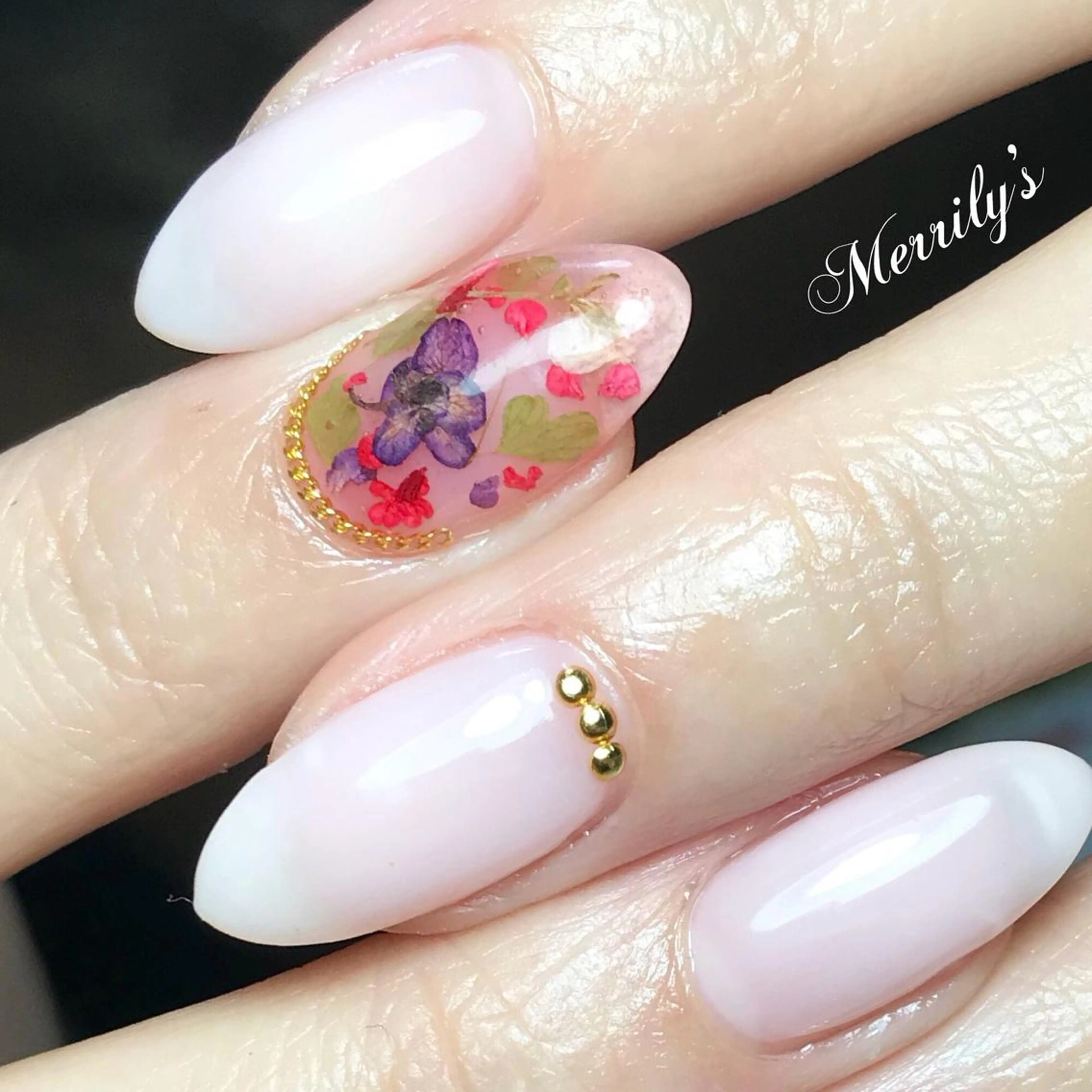 ネイル Merrily's所属・Merrily's Hagi Minaのネイルデザイン