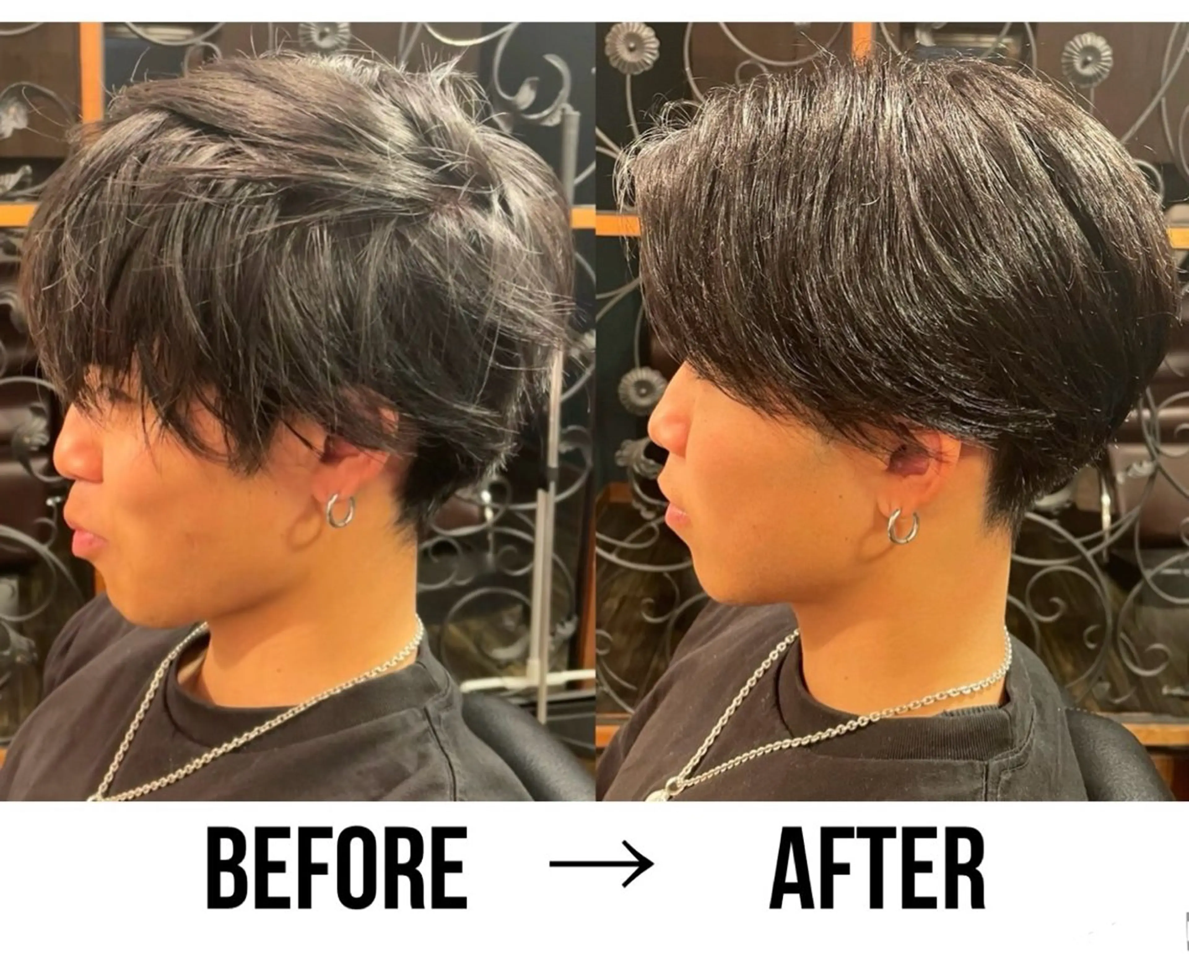 ショート メンズ 早稲田/メンズ専門 /フェード/葛西裕季のヘアスタイル