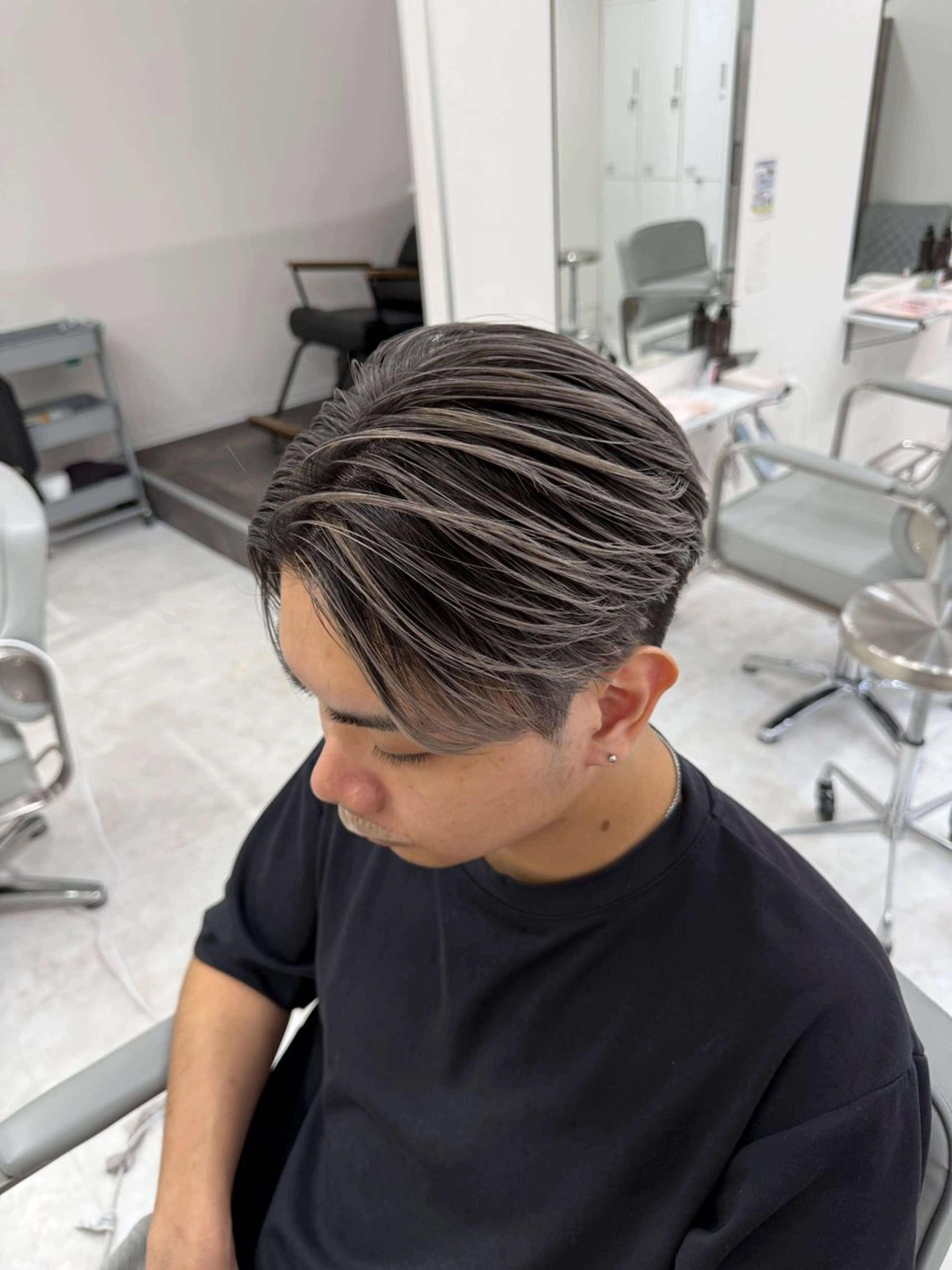 カラー メンズ カット ヘアカラー トリートメント ヘアセット 【バレイヤージュ】 🔥メンズRYUTAのヘアスタイル