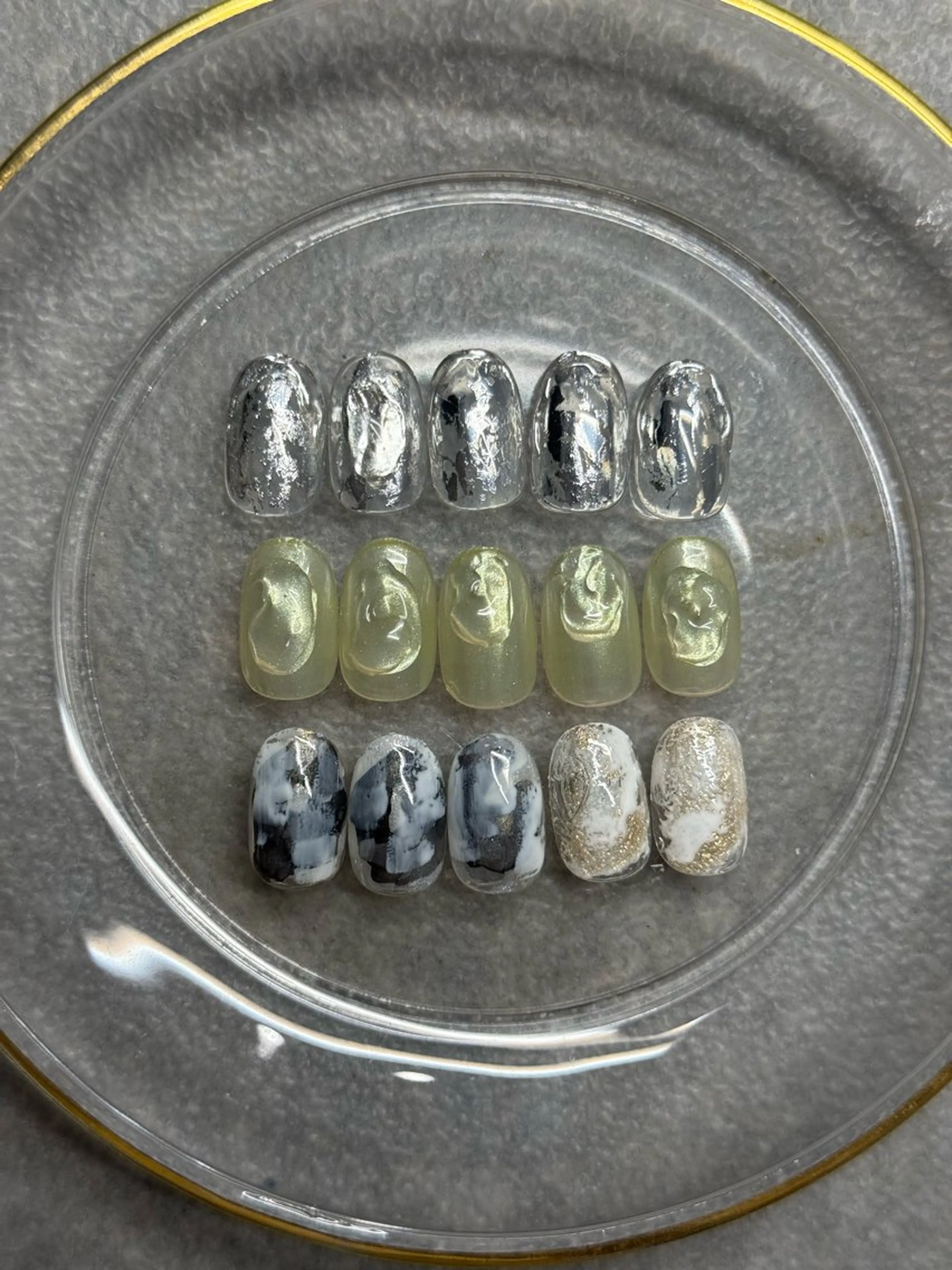 ネイル ハンドネイル フットネイル kiii.__ ✴︎*のネイルデザイン