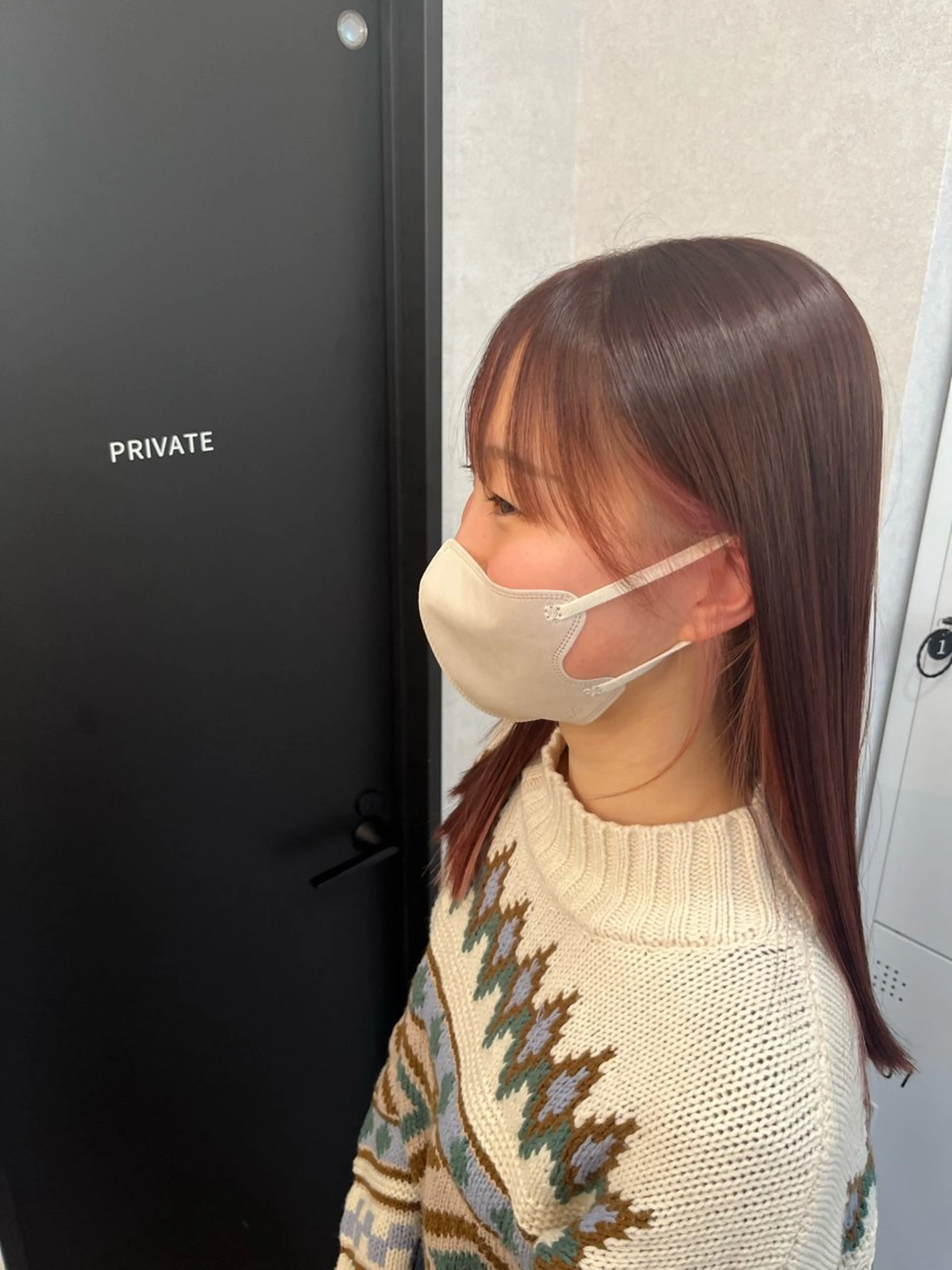 ロング カラー ピンクカラー YOHA HAIR GARDEN所属・臼井 真人のヘアスタイル