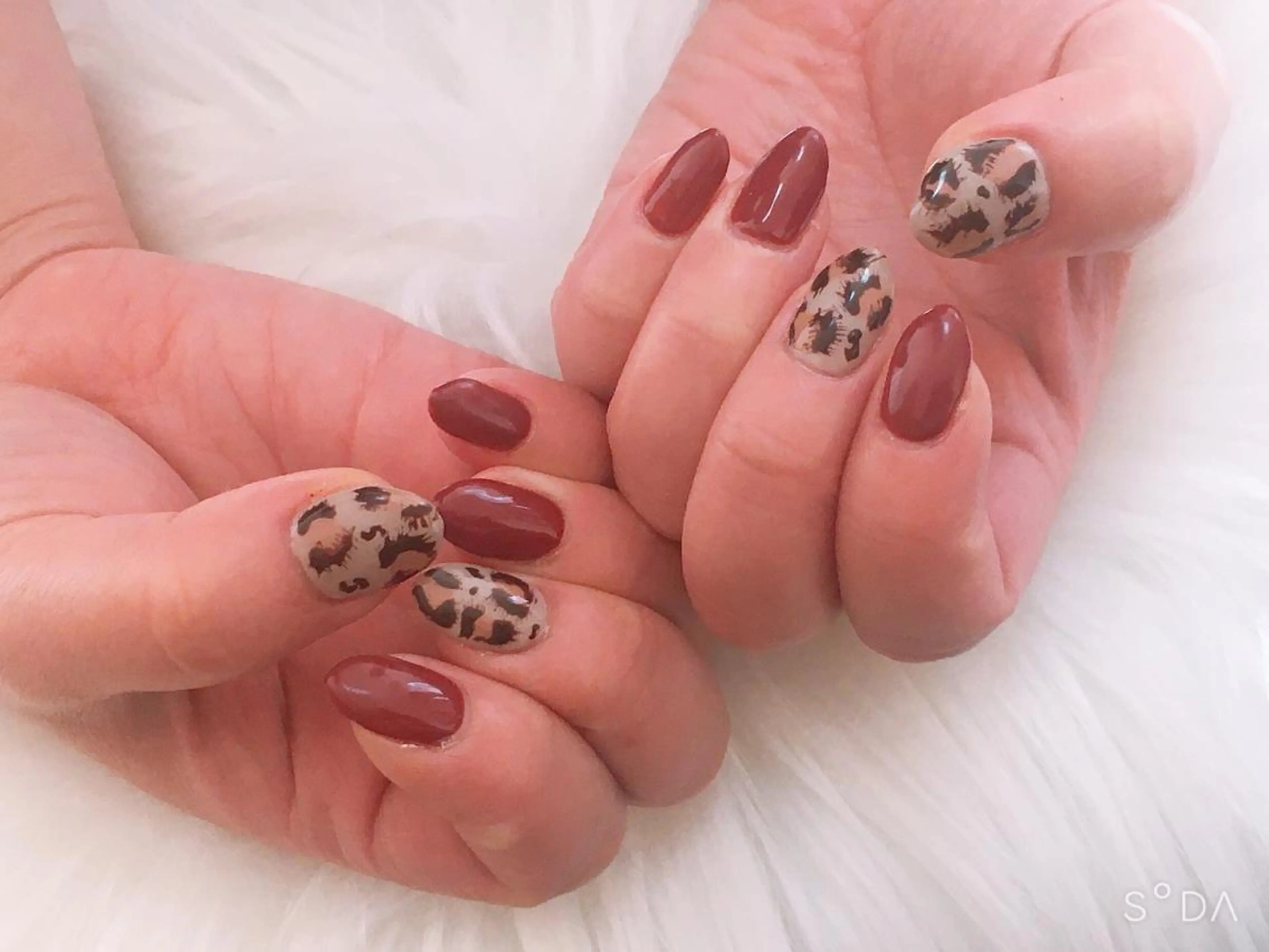 ネイル アニマル柄 miwa ミワのネイルデザイン