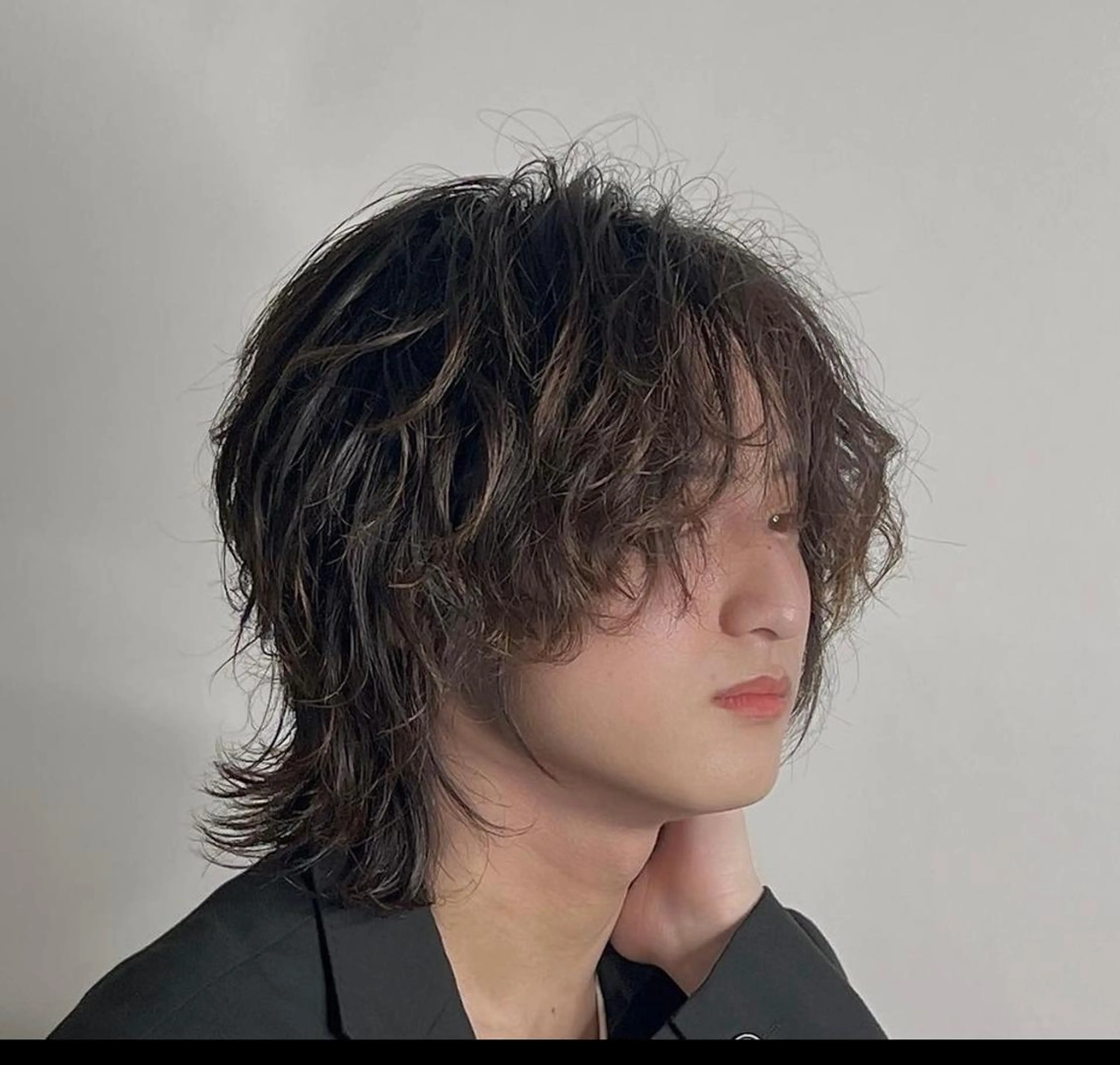 ミディアム パーマ メンズ ミディアムパーマ メンズパーマ カットモデル募集中/ 渋谷/メンズ/アリジのヘアスタイル