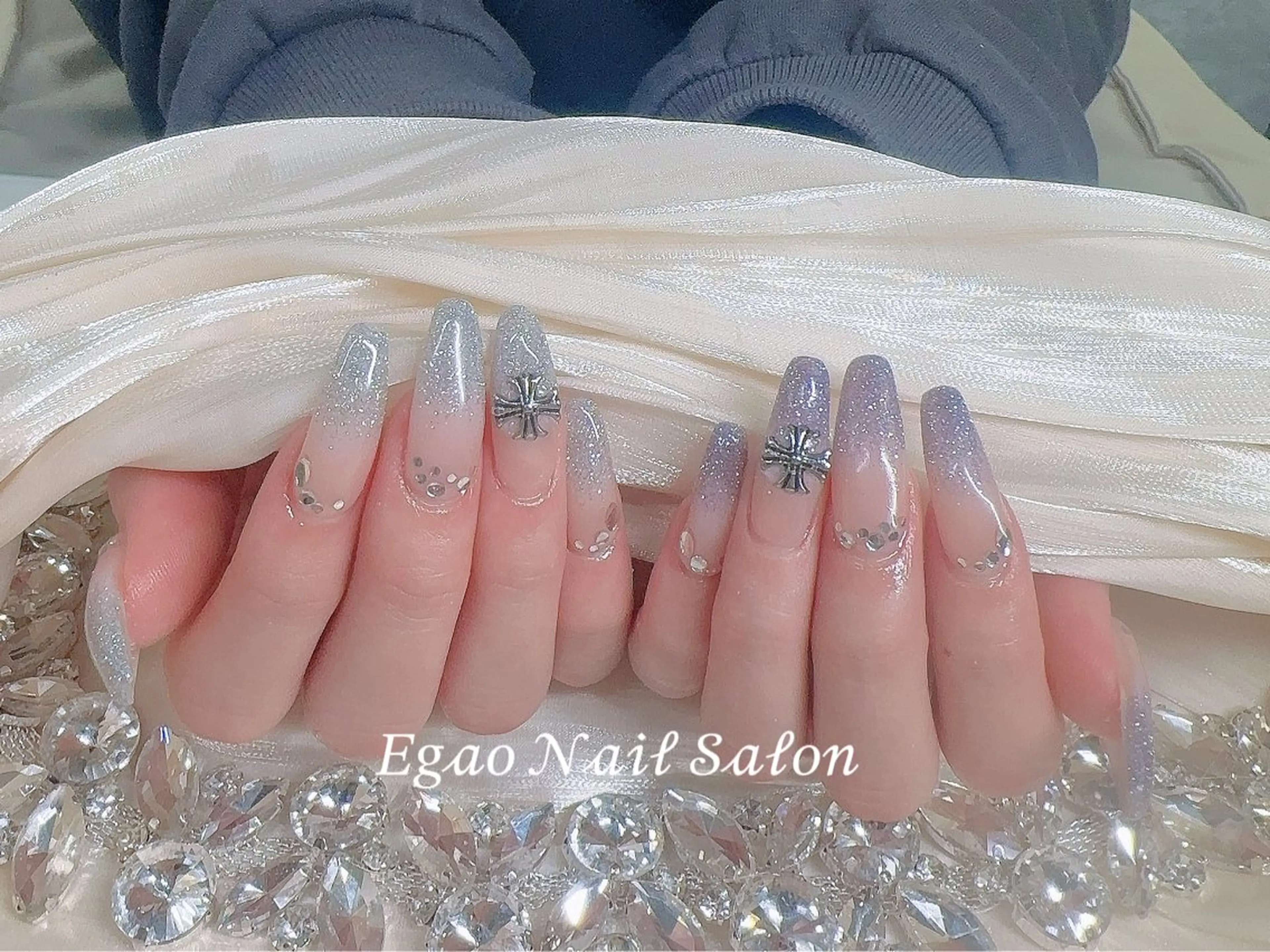 ネイル フットネイル ジェルネイル 韓国ネイル マグネットネイル メンズネイル ハンドネイル Egao Nail錦糸町店のネイルデザイン