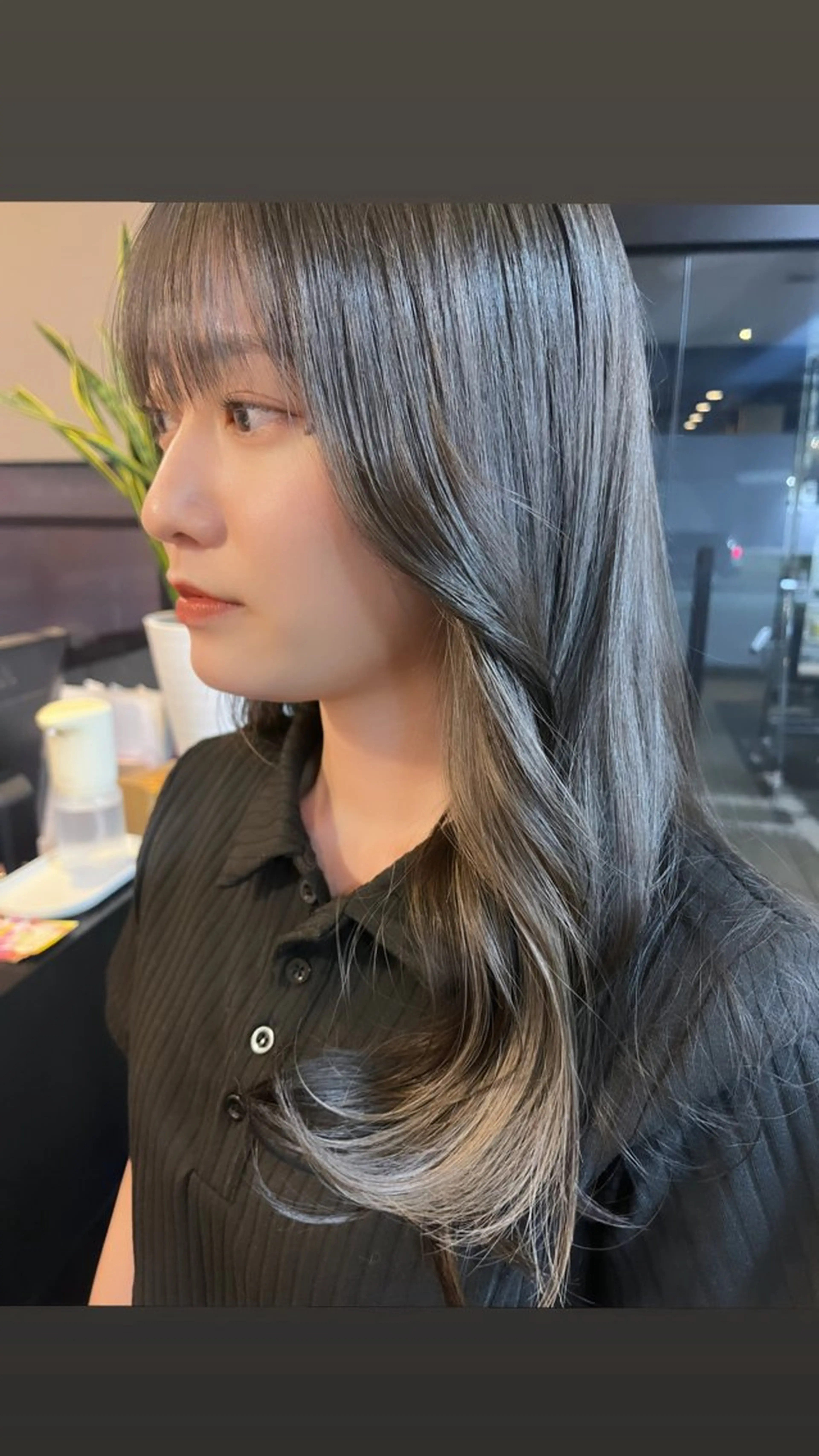 セミロング 木本晴香/髪質改善 /艶カラー透明感のヘアスタイル