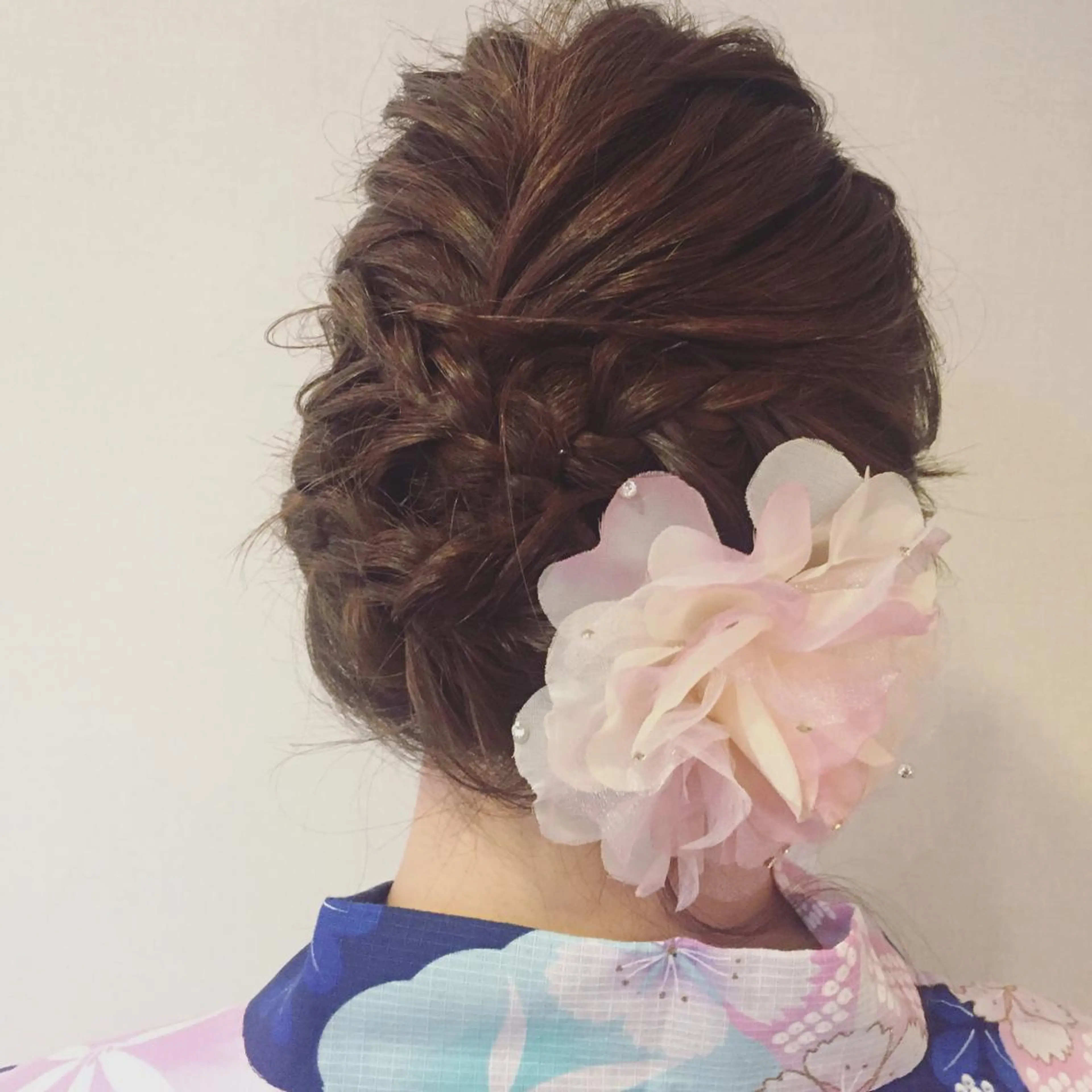 ミディアム ヘアアレンジ 平川 友希子のヘアスタイル