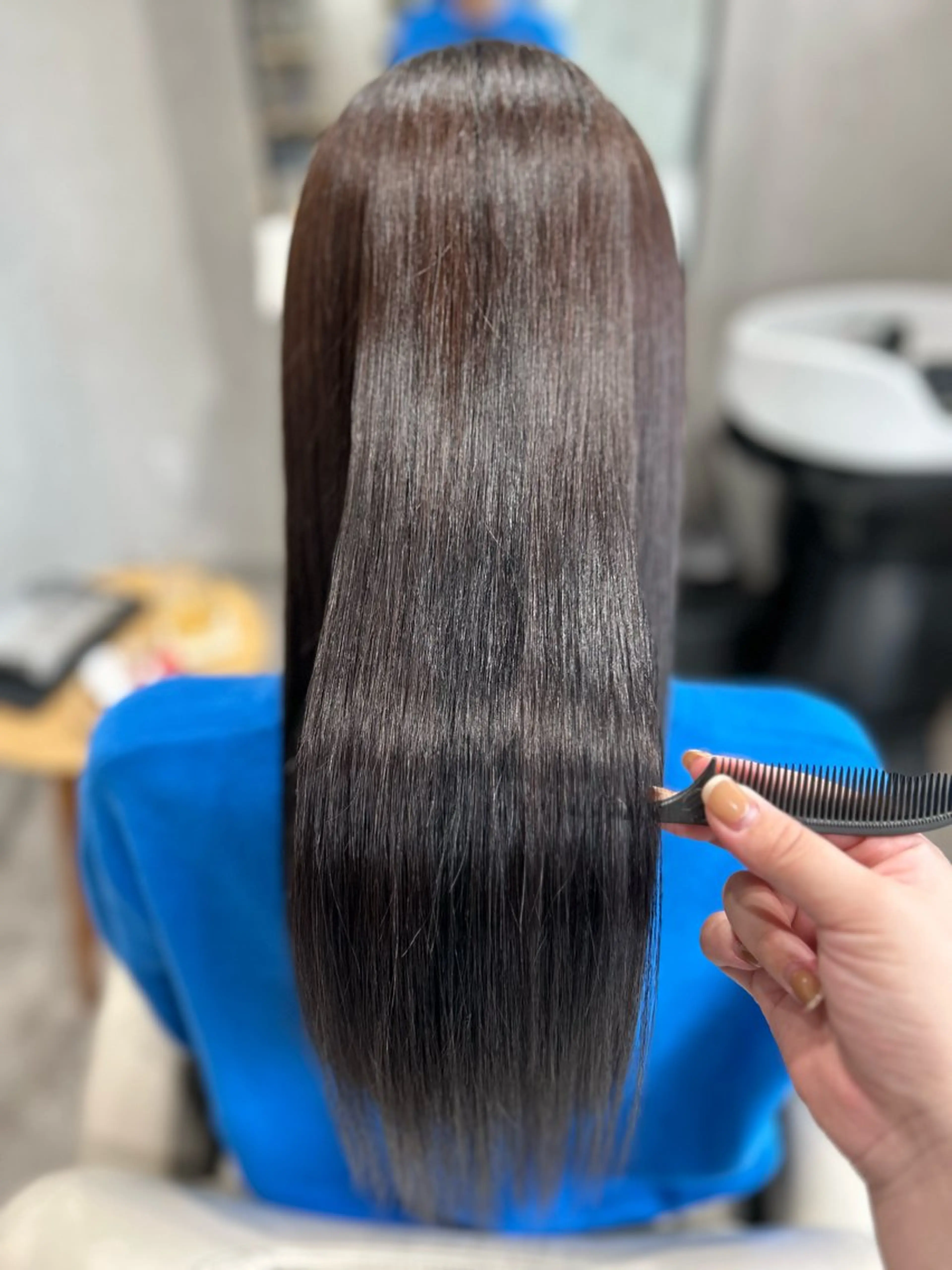 【髪質改善】カットエステ(カット+髪質改善) ヘッドスパ付 ￥10800の写真