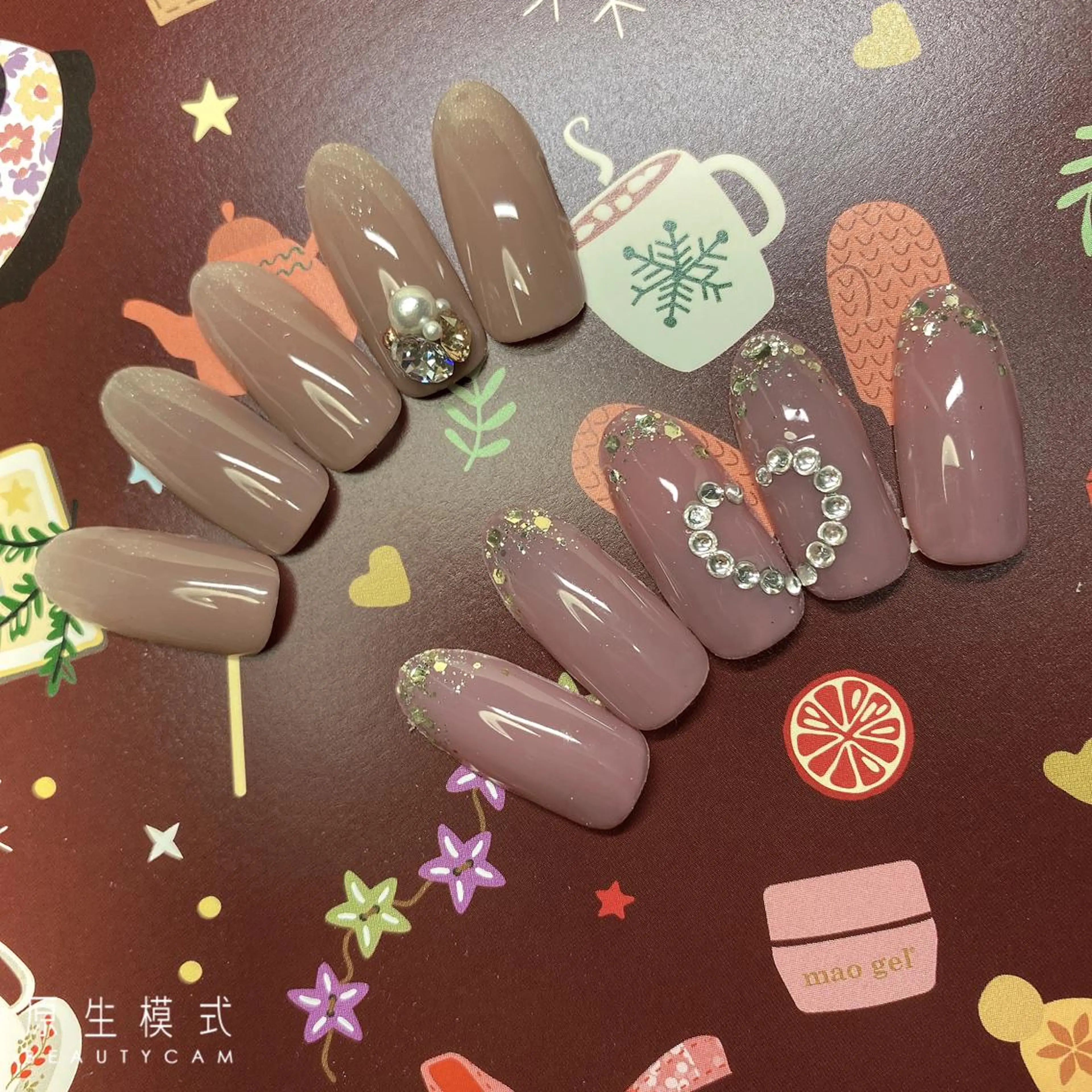 ネイル アートネイル RiLion💗 Risa🦋💜のネイルデザイン