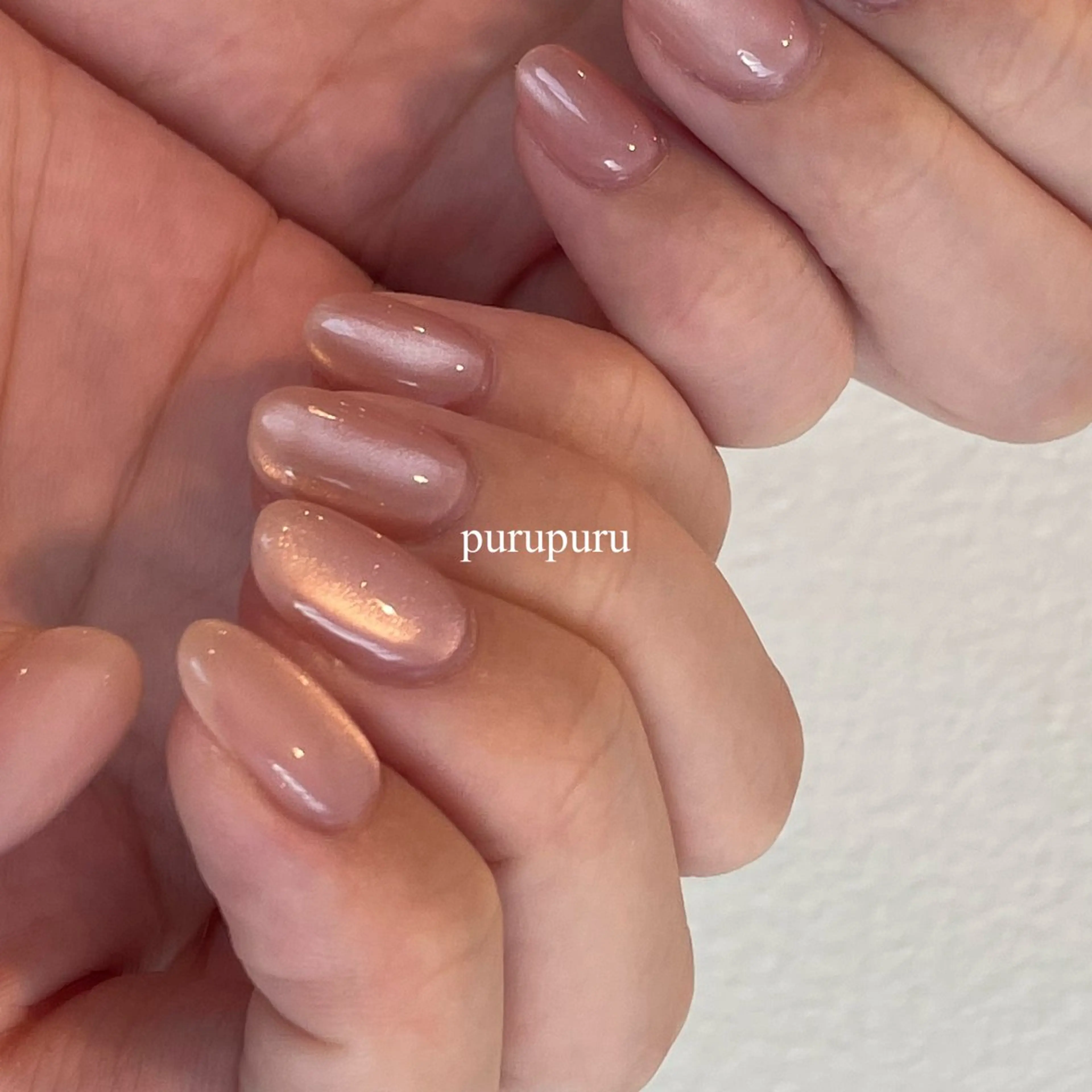 ネイル フラッシュネイル マグネットネイル ミラーネイル Saaya🫧 _petitのネイルデザイン