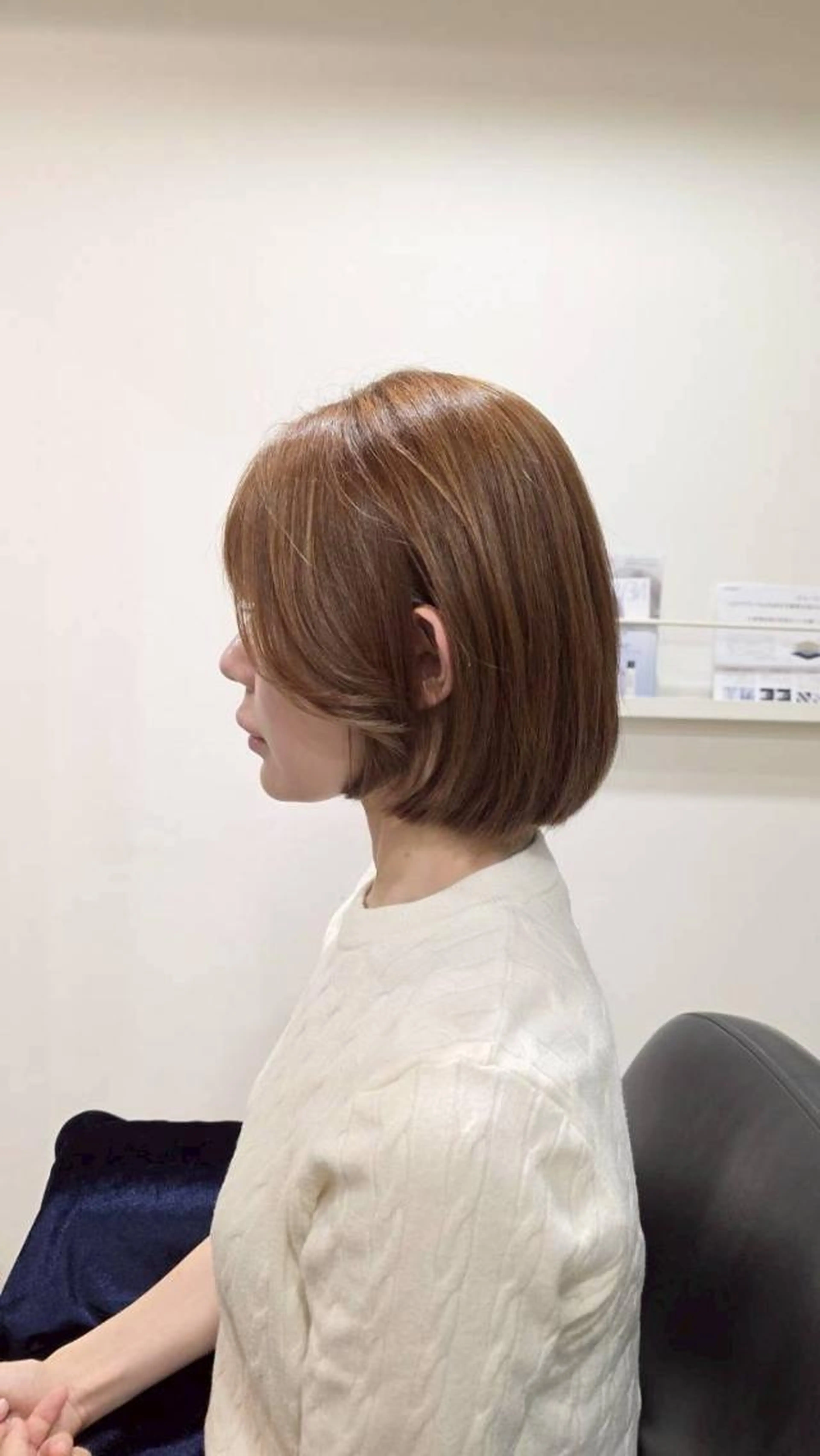 【ダメージ補修】カラー＋髪質改善オージュア集中ケア　4Step ￥7980 ▲オージュアトリートメントの写真