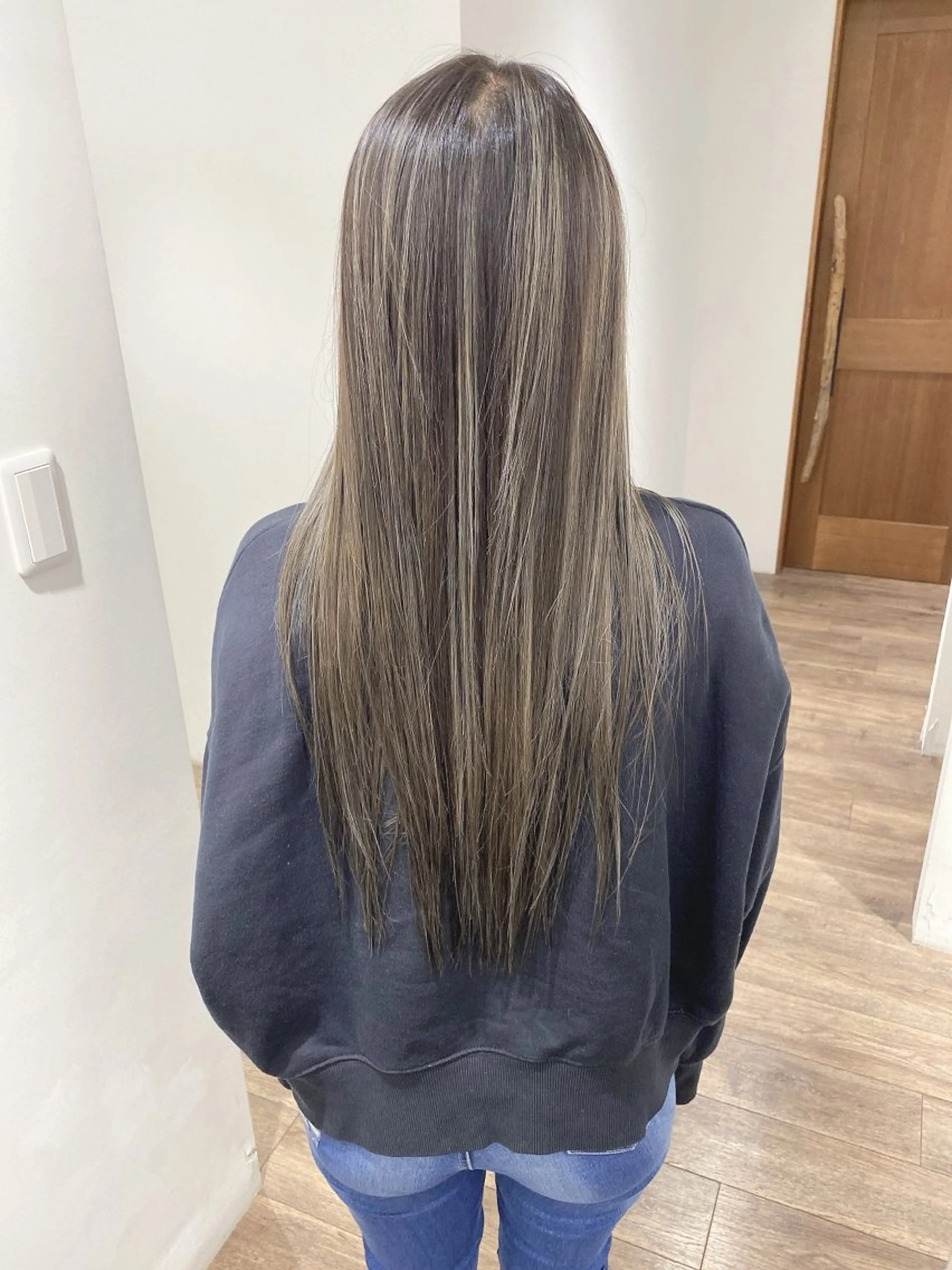 ロング カラー ヘアカラー トリートメント ハイライト⭐️上野 高広のヘアスタイル