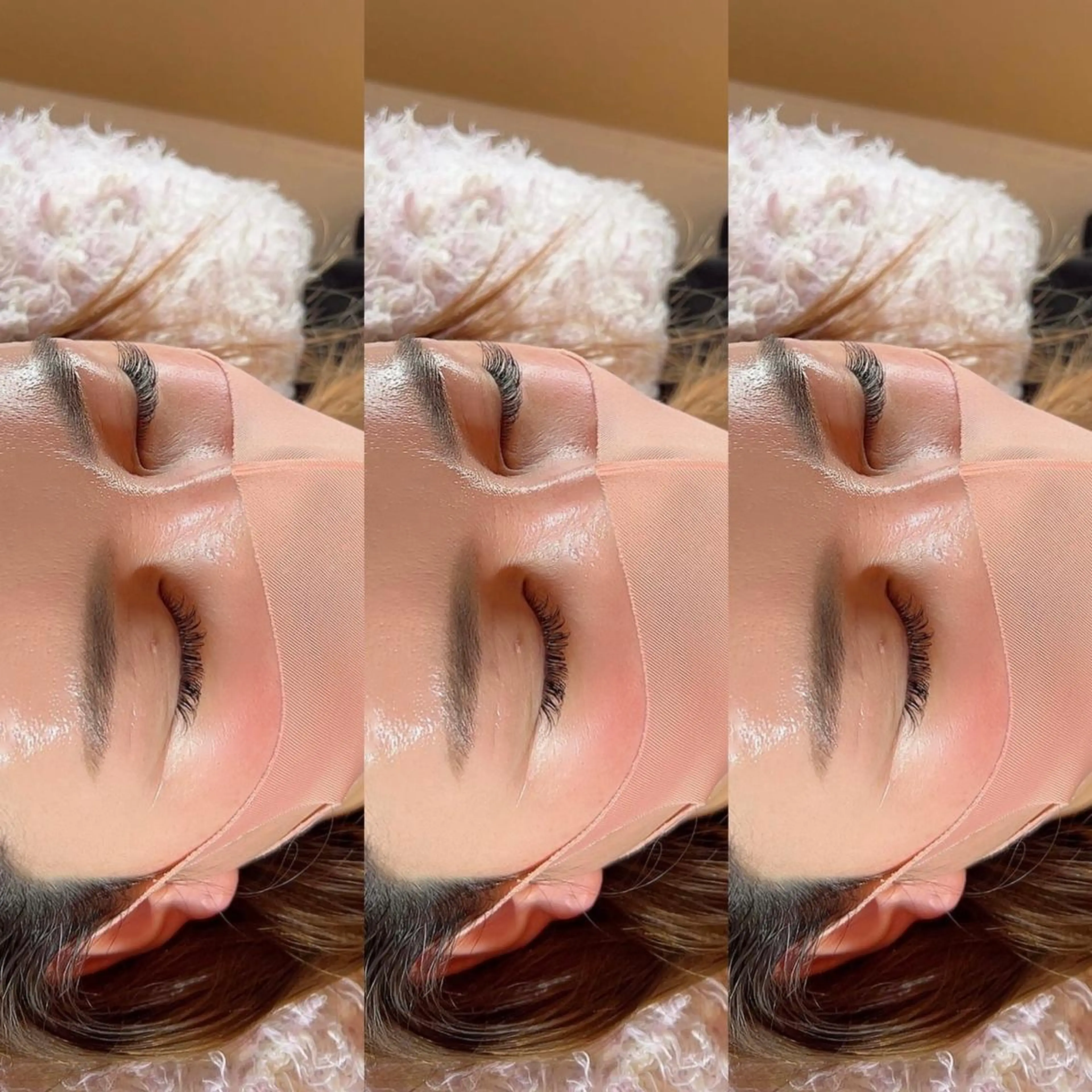 マツエク・マツパ アイブロウ 眉毛ワックス脱毛 付け放題 フラットラッシュ Honey Salonのマツエク・マツパデザイン