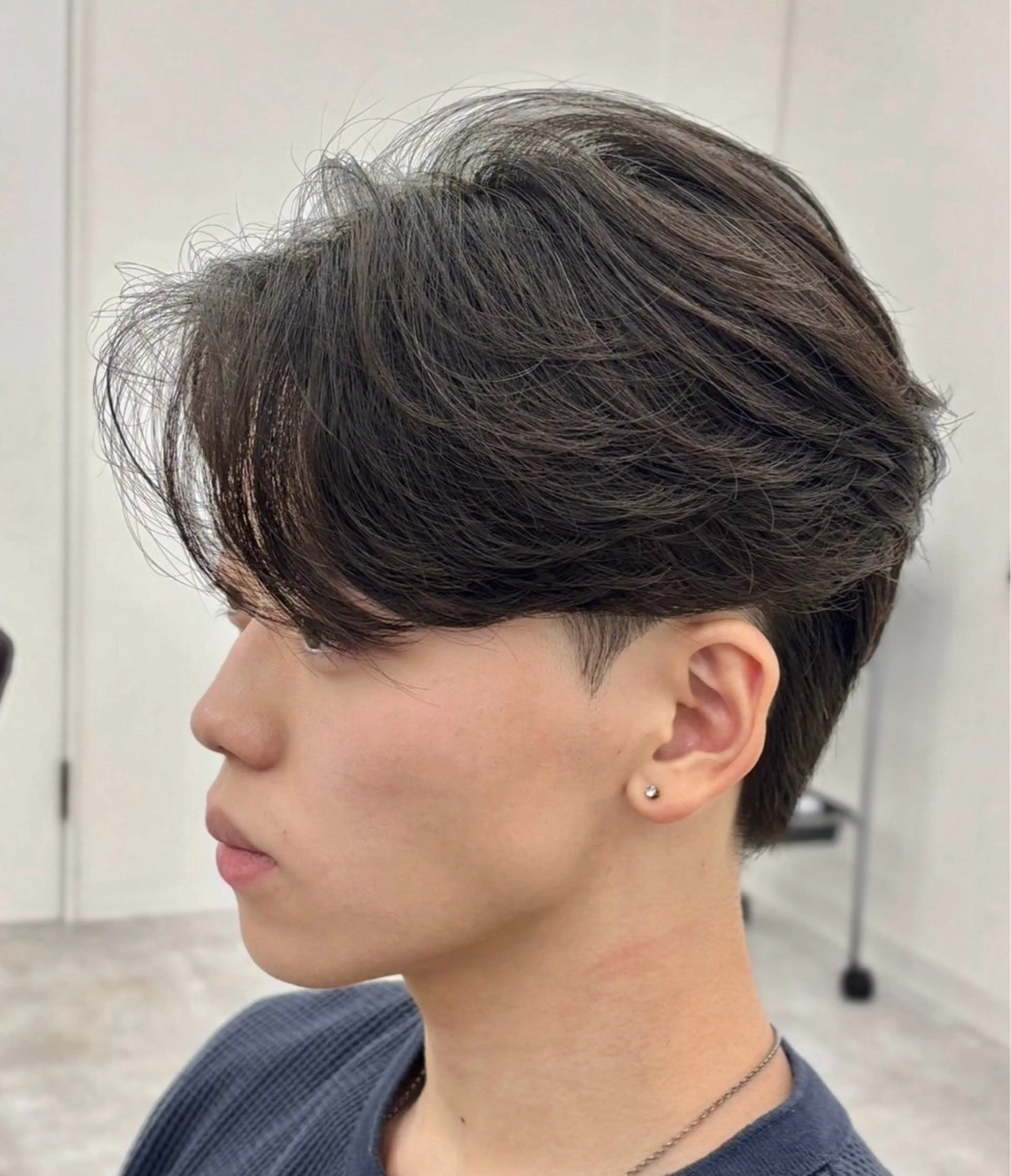 ショート パーマ メンズ カット パーマ 石田 大成のヘアスタイル