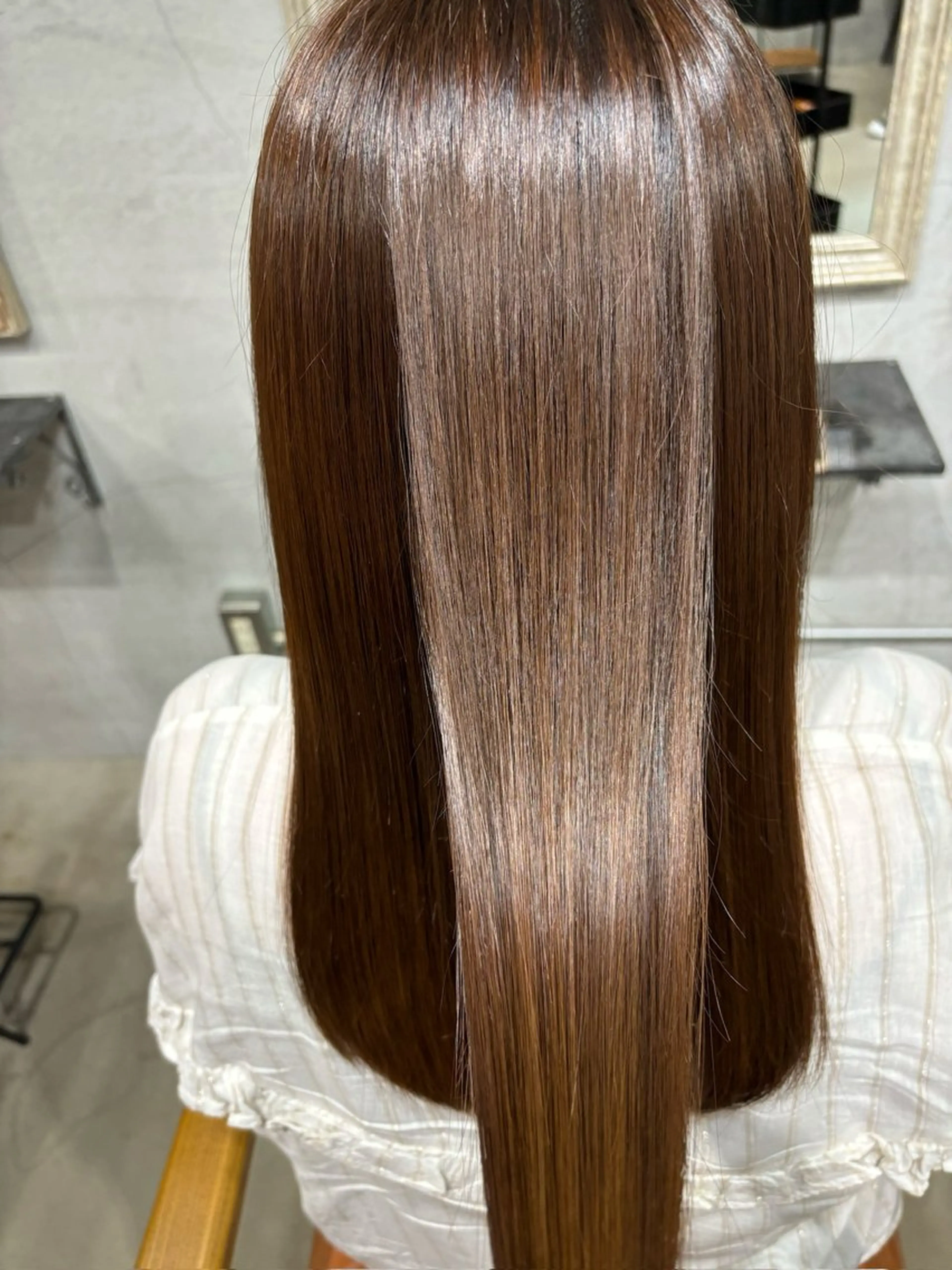 ロング 縮毛矯正 goen/ カミムラシュウヘイのヘアスタイル