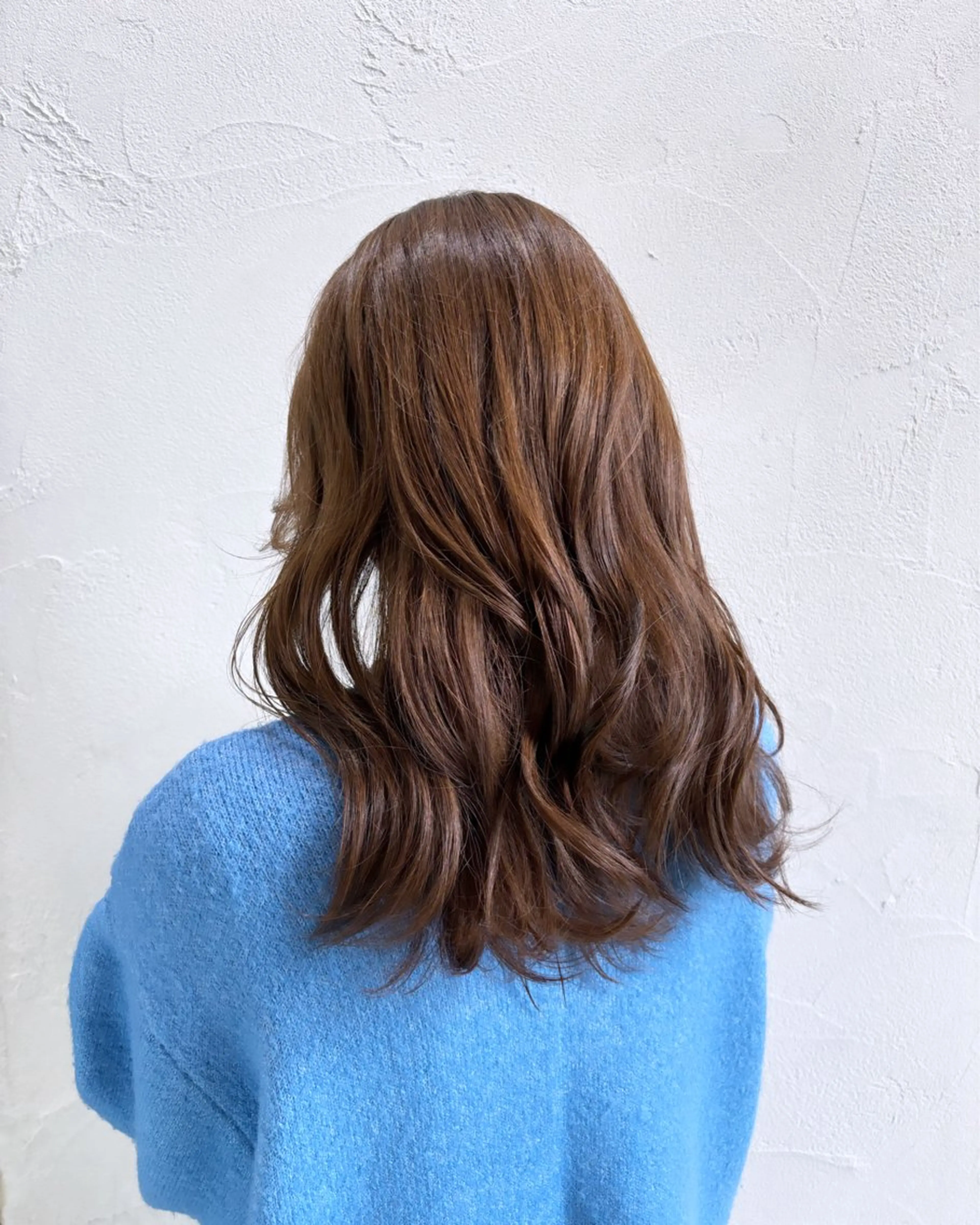 ミディアム カラー 中嶋心渚⌇透明感 カラー️🩵🎀‪のヘアスタイル