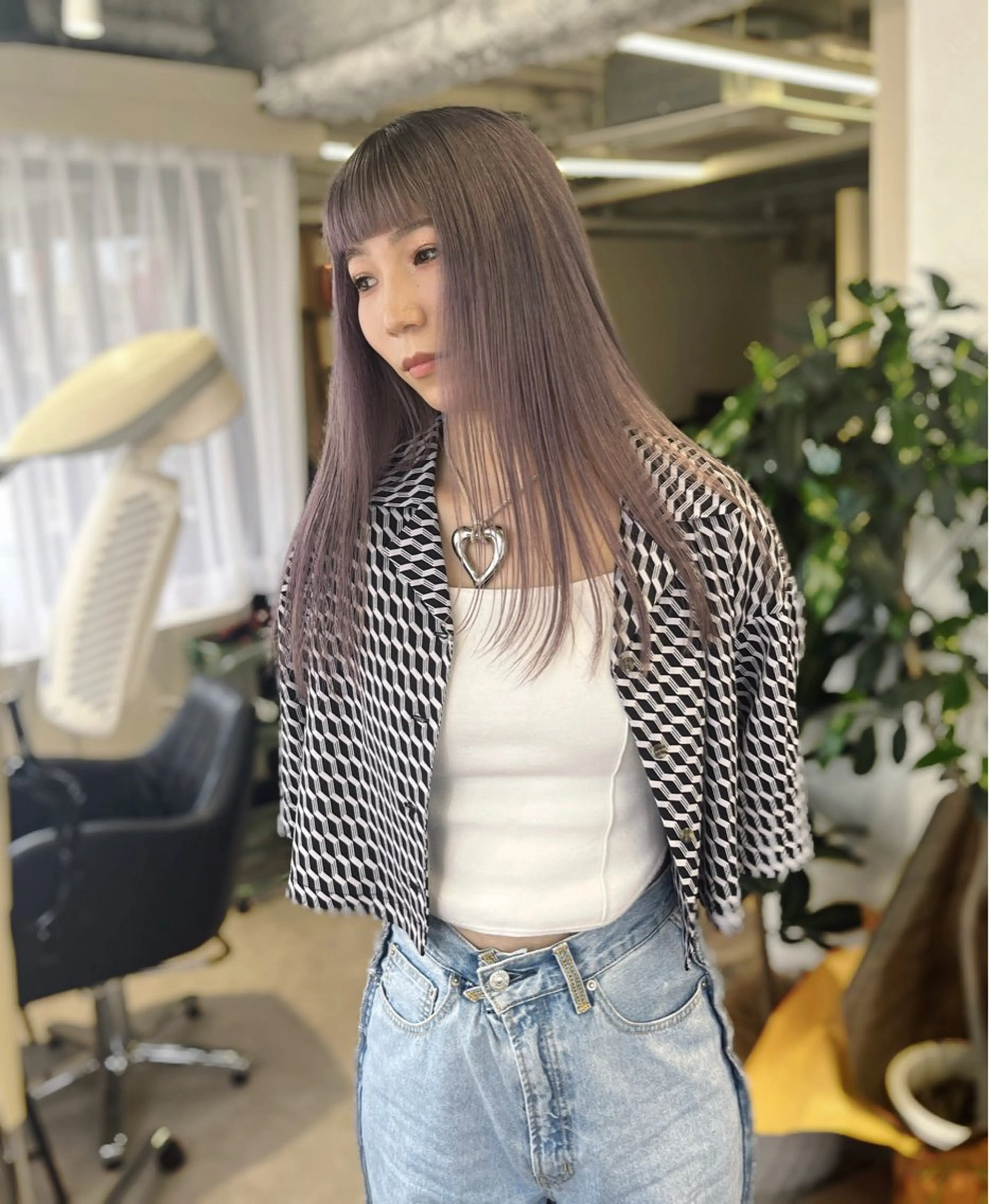 カラー 河原 楓樹のヘアスタイル