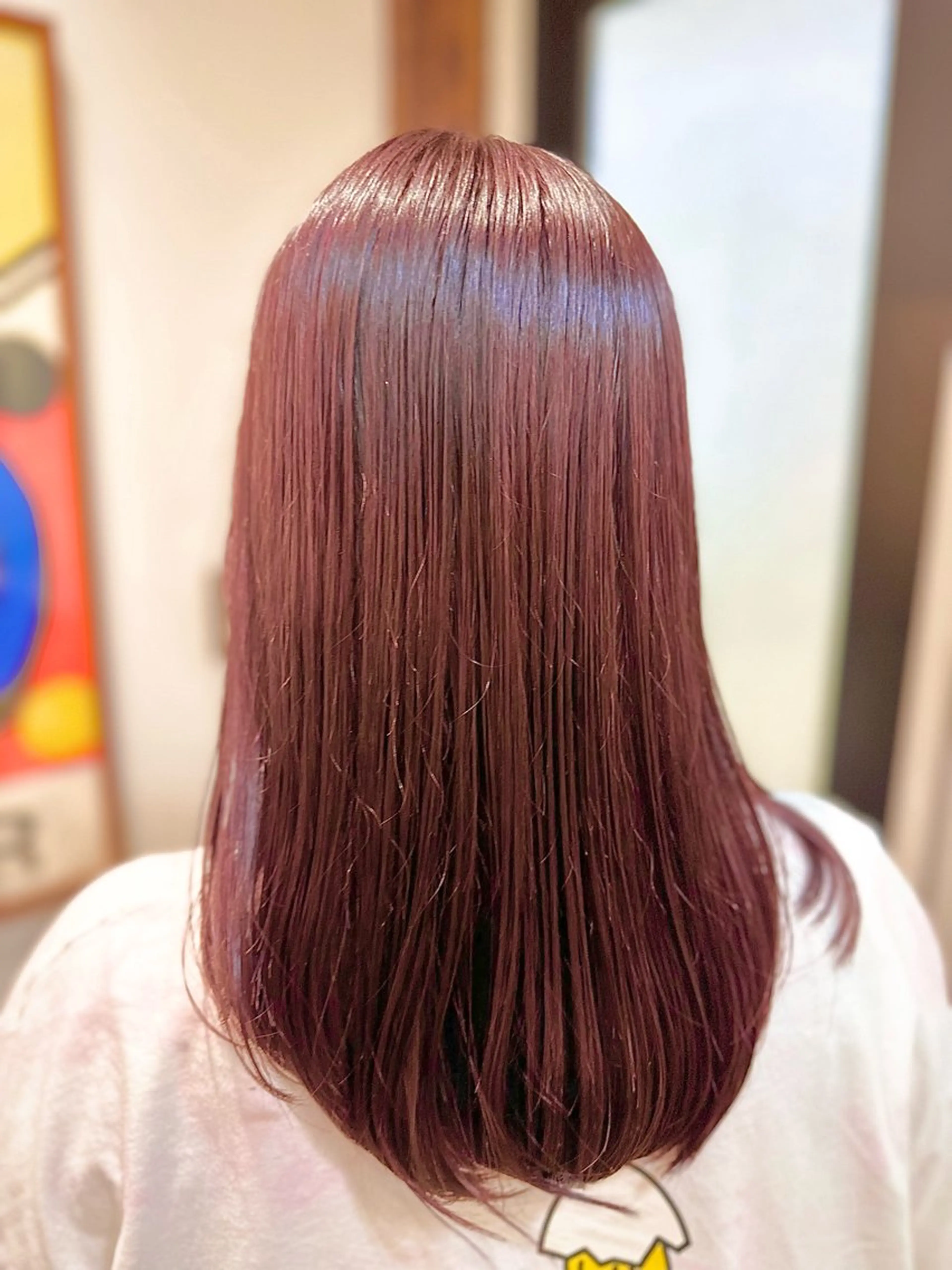 ミディアム カット ヘアカラー トリートメント Flor 上大岡 🌱山本一葉🌱のヘアスタイル