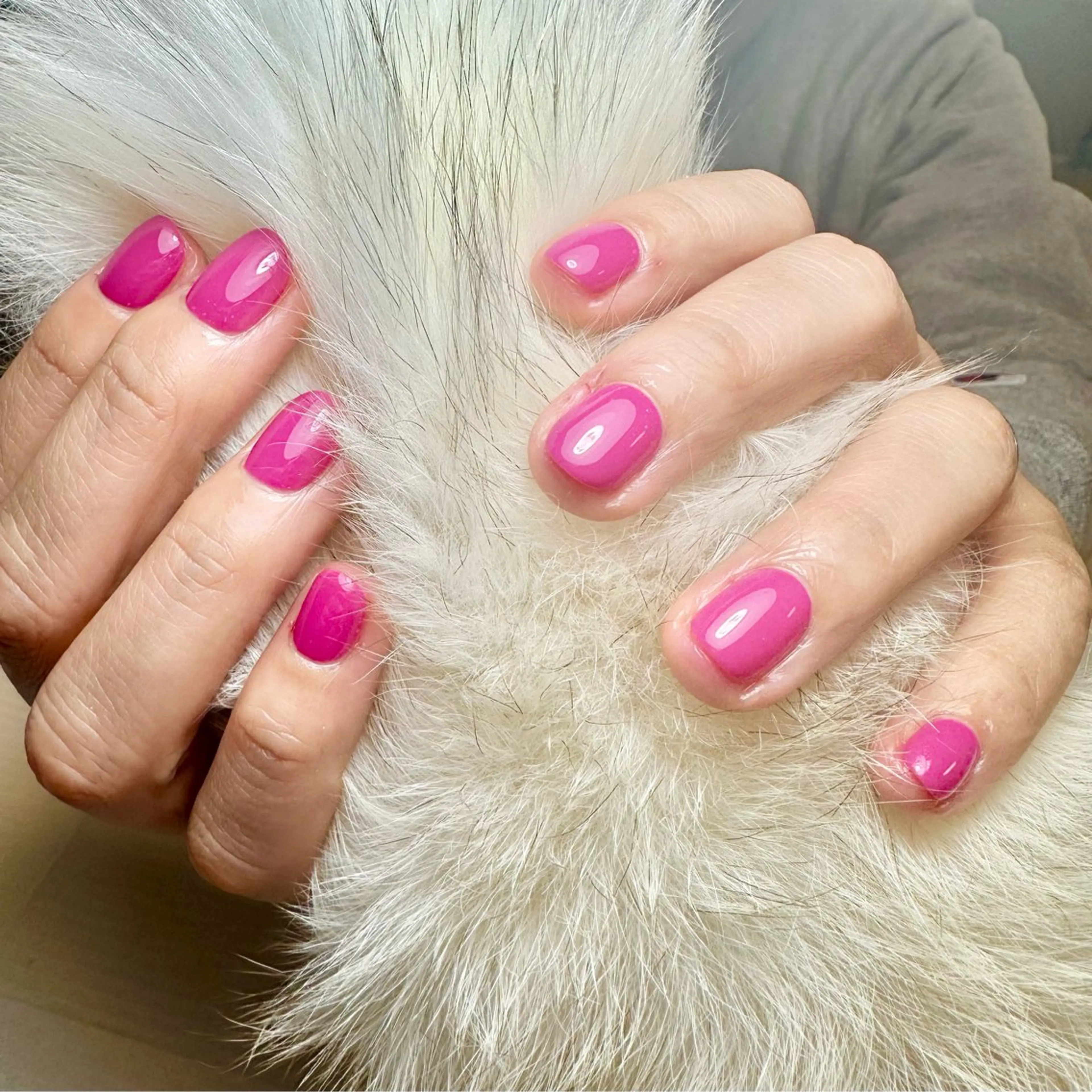 ネイル ワンカラーネイル ハンドネイル ハンドケア nail salon Feerieのネイルデザイン