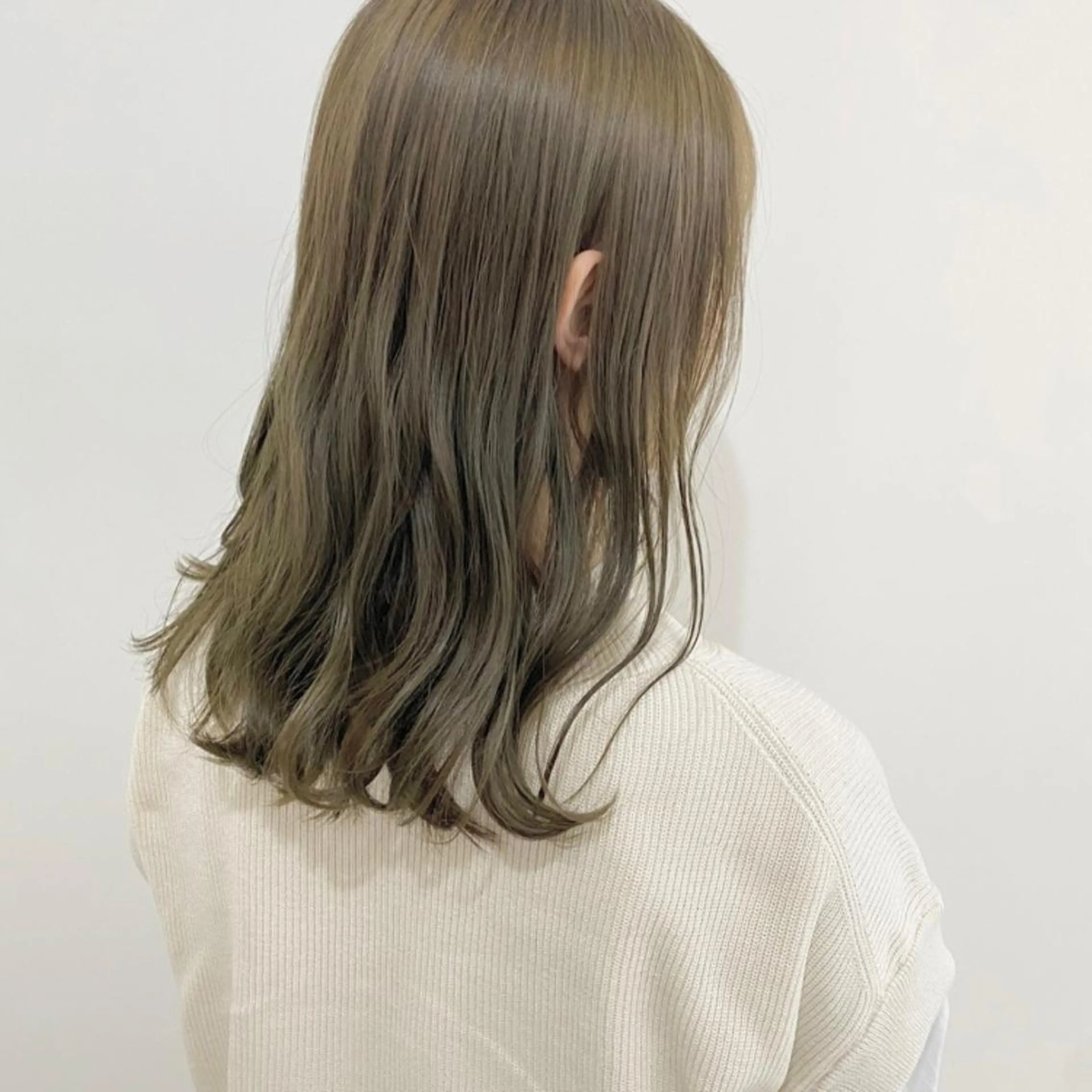 ミディアム カラー お洒落パーマ/ 艶カラー/michiのヘアスタイル