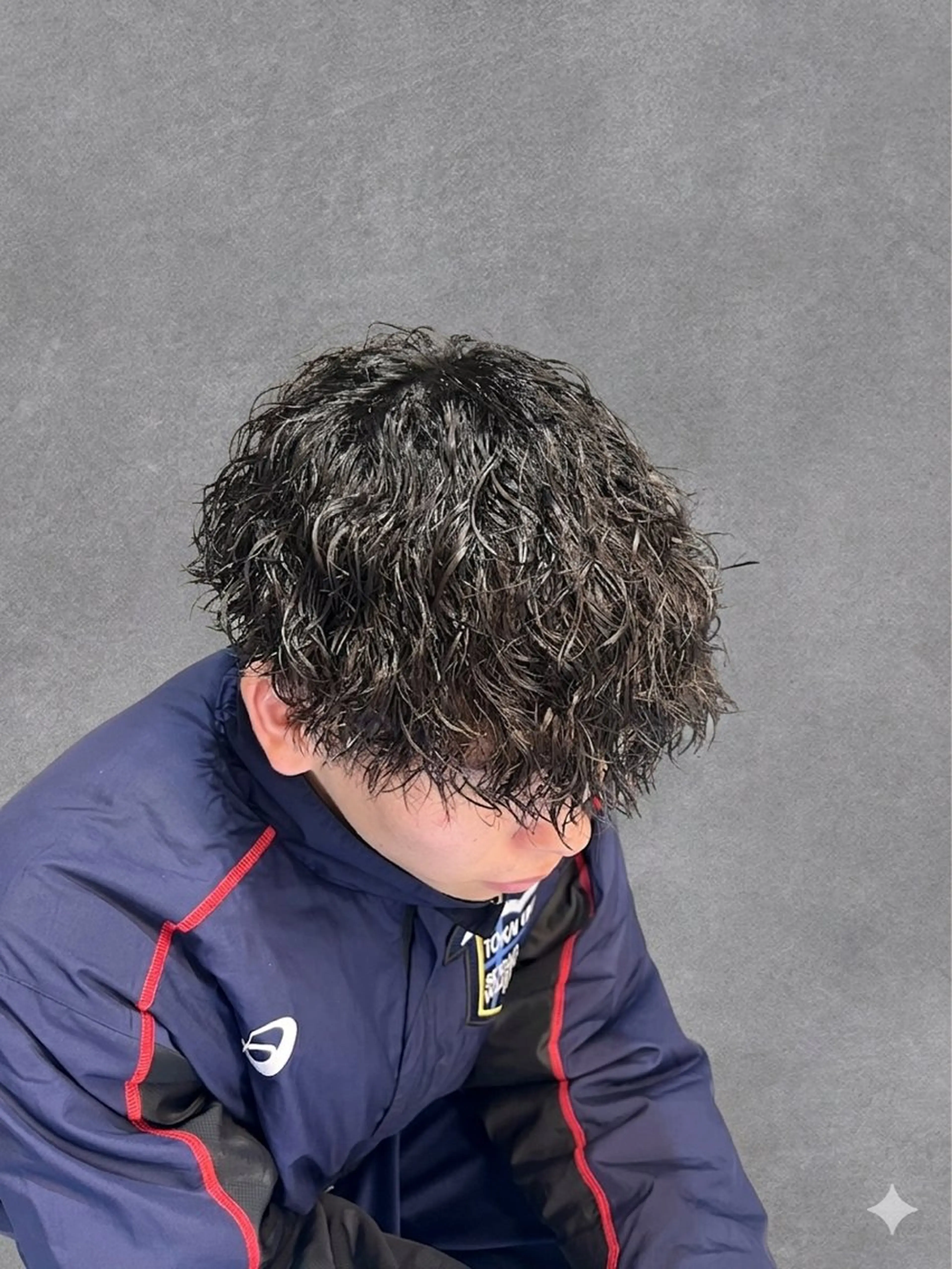 パーマ メンズ カット パーマ 【毎朝セット3分】 メンズパーマ　真人のヘアスタイル