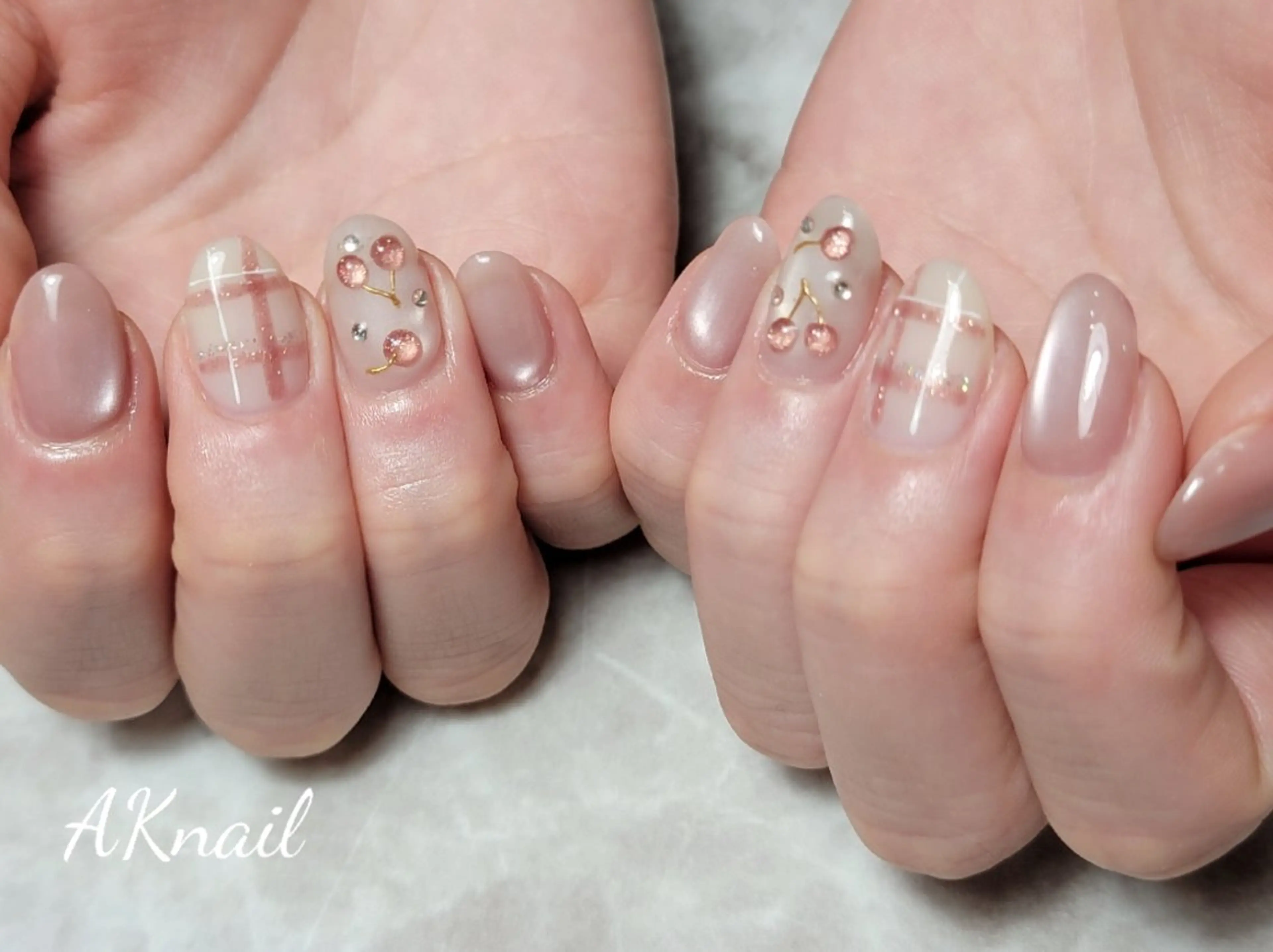 ネイル ネイル&巻き爪サロン AKnailのネイルデザイン