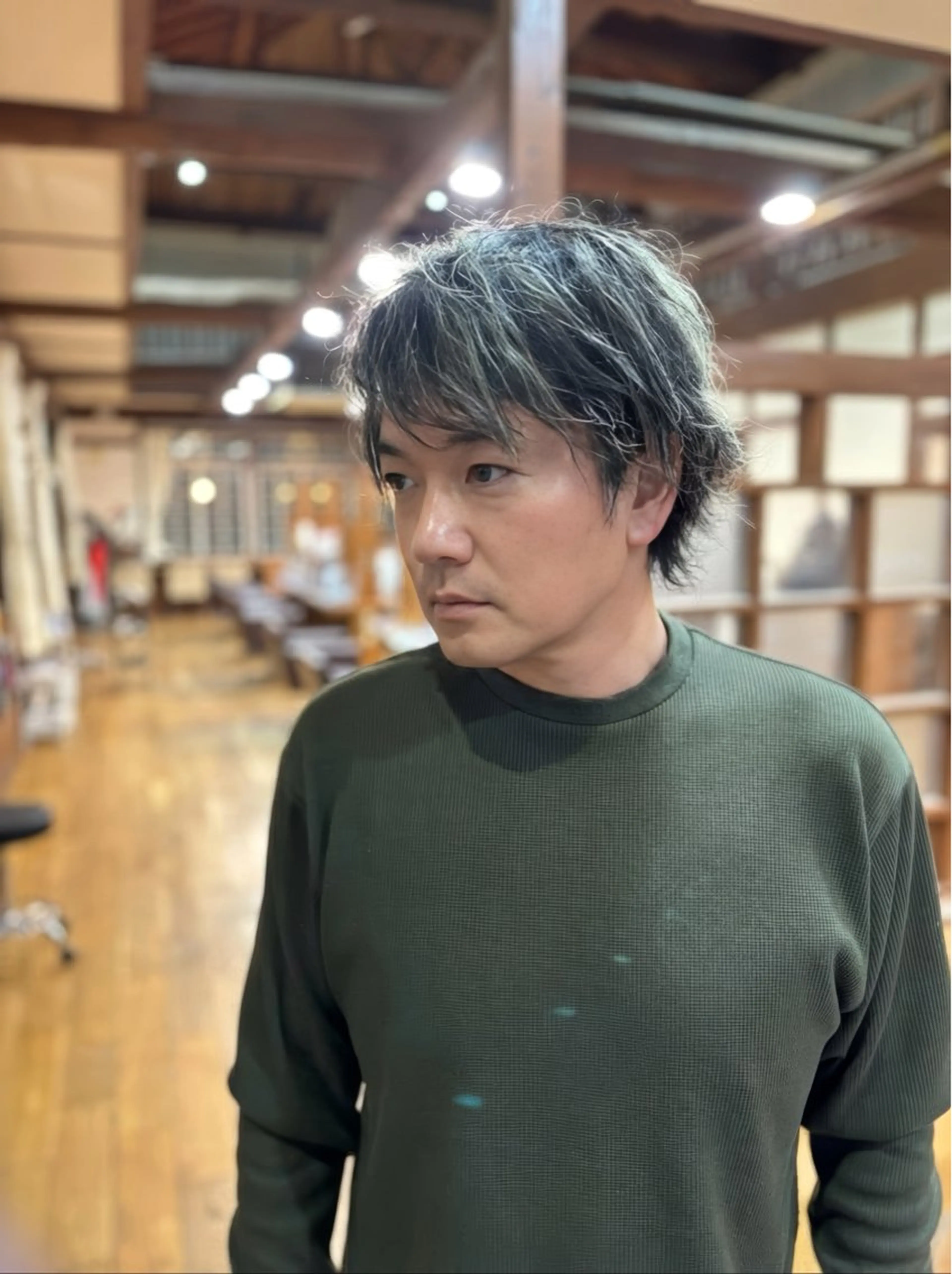 ショート カラー パーマ メンズ ⭐️小玉 進也⭐️のヘアスタイル