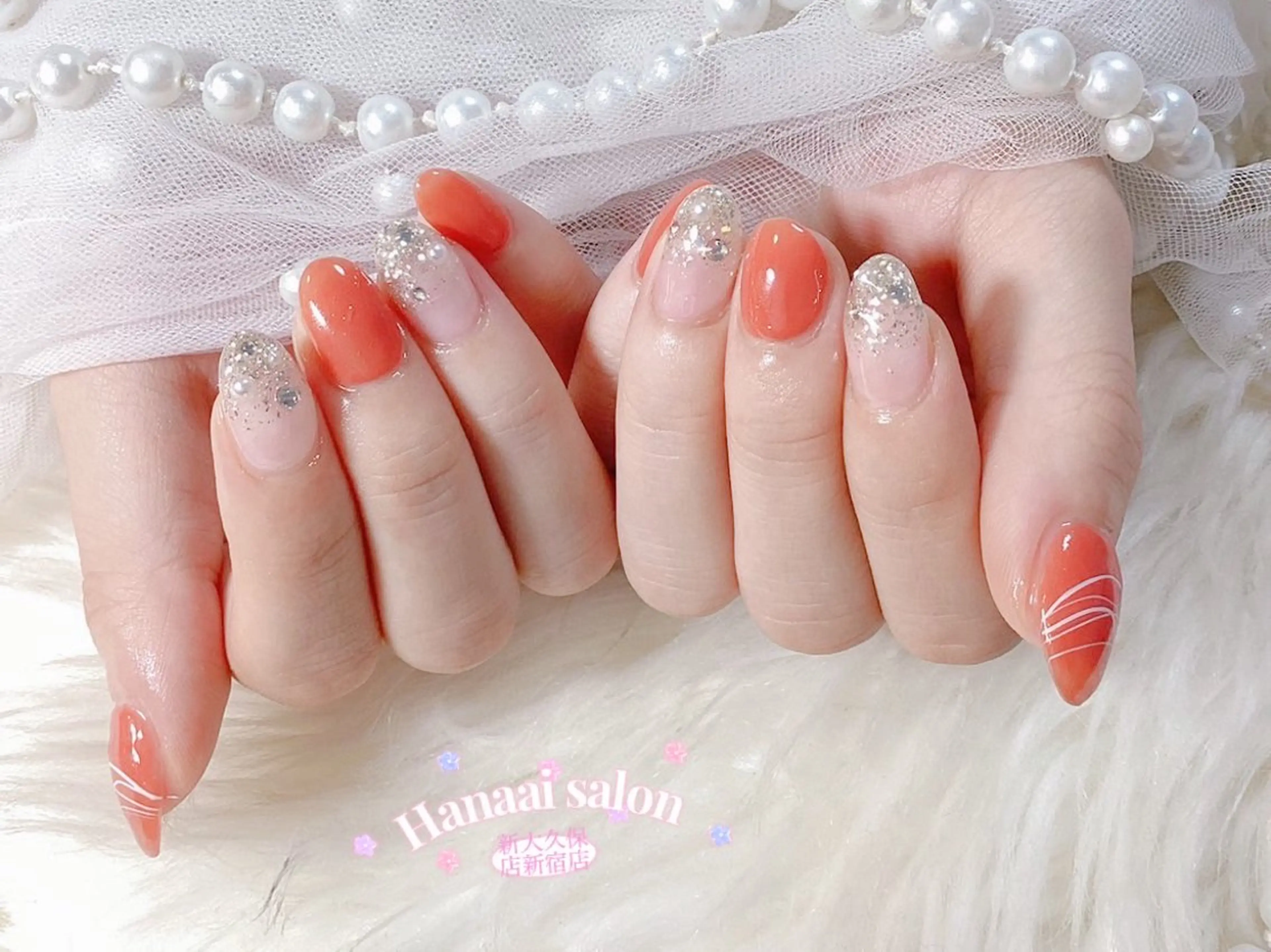 【デザイン200種類】超人気限定新作定額Aコース¥6980→¥5980【シンプル】の写真