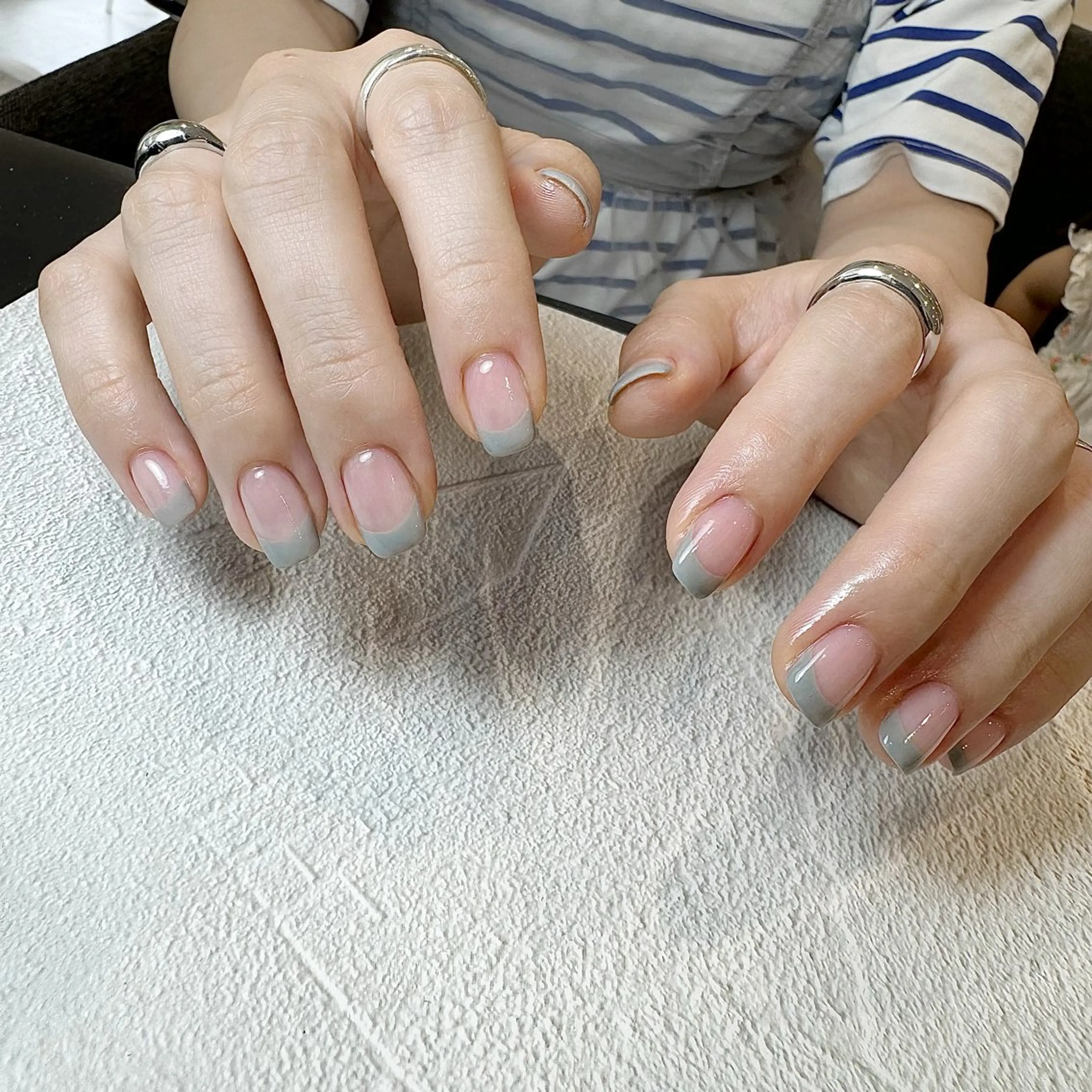 ネイル フレンチネイル yate' narumiのネイルデザイン