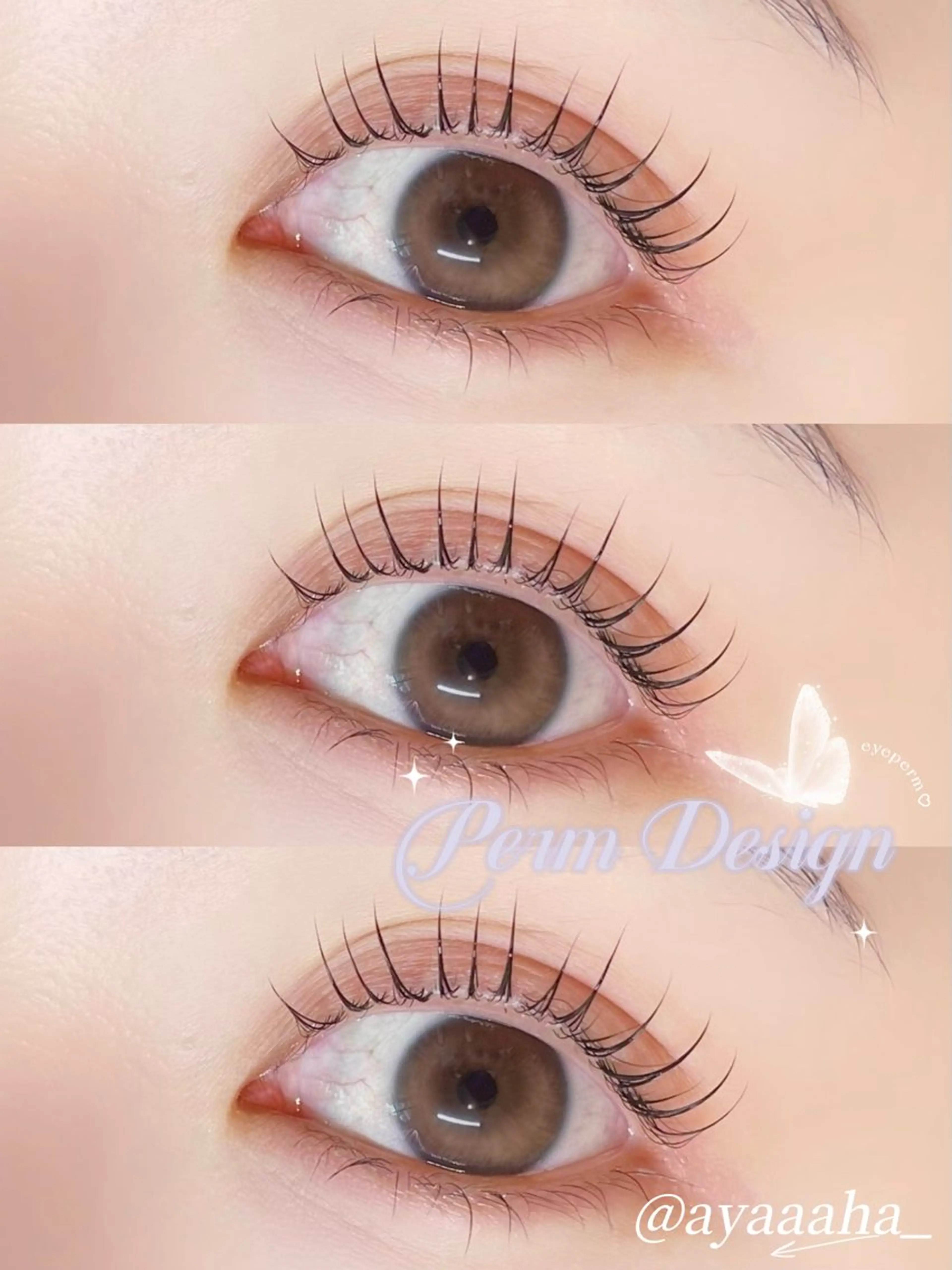 マツエク・マツパ 束感まつ毛 韓国風マツエク 一重×まつ毛パーマ Lit 恵比寿西口店所属・AYA 🎀🫧ྀིのマツエク・マツパデザイン