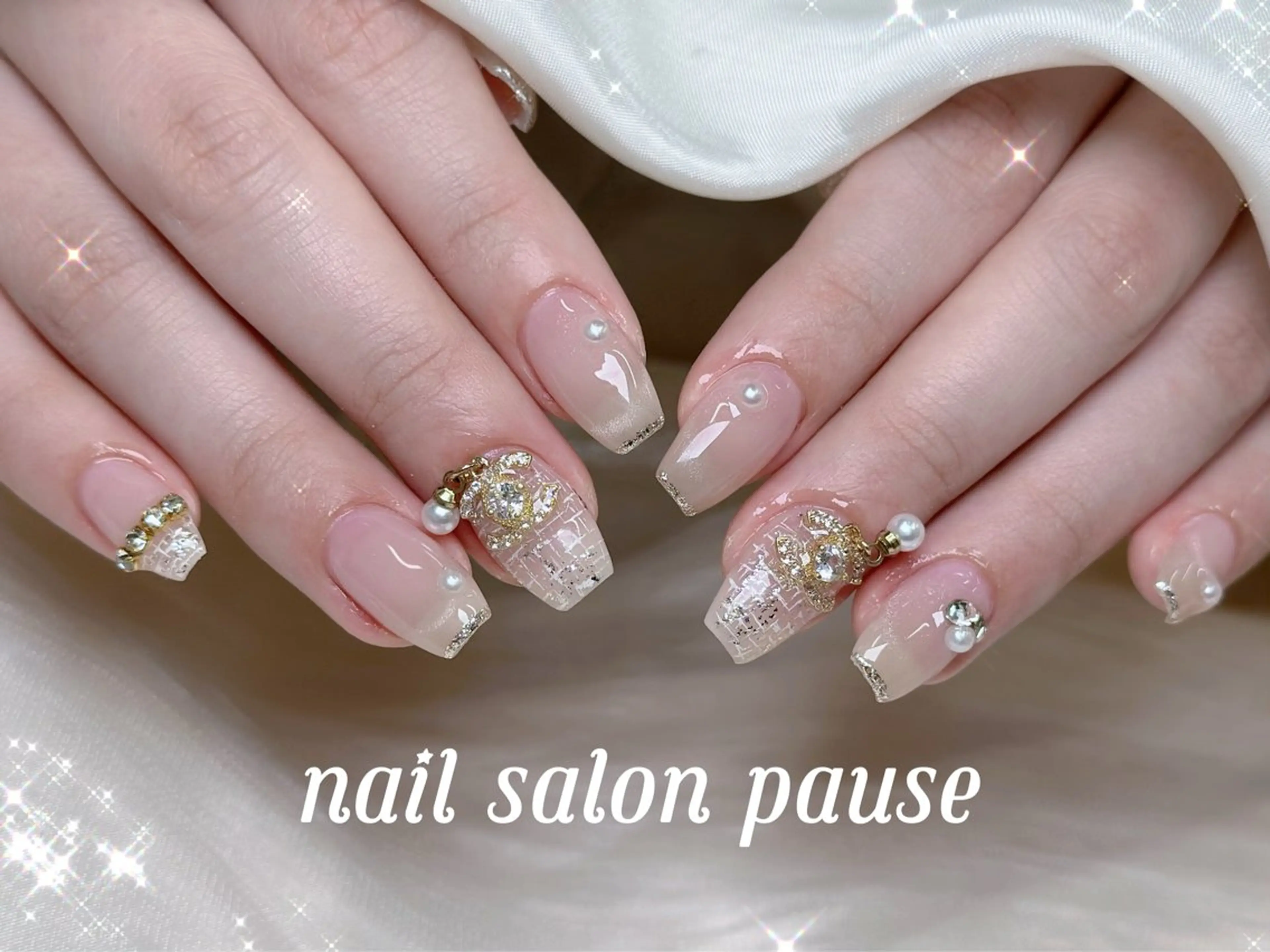 ネイル ハンドネイル ハンドケア nail salon pause✨のネイルデザイン