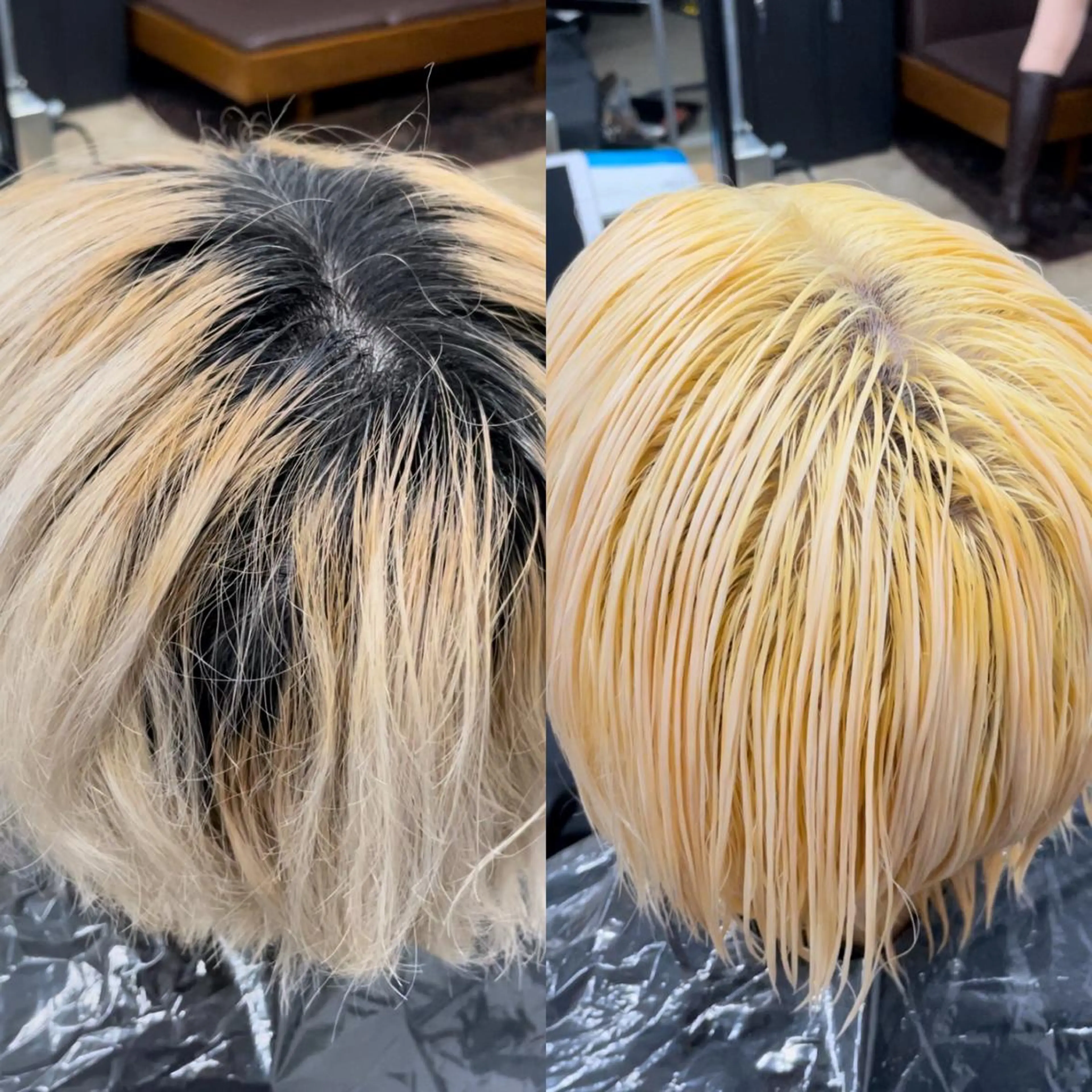 ショート カラー ブリーチ レイヤー/透明感 カラー ☽EMIRIのヘアスタイル