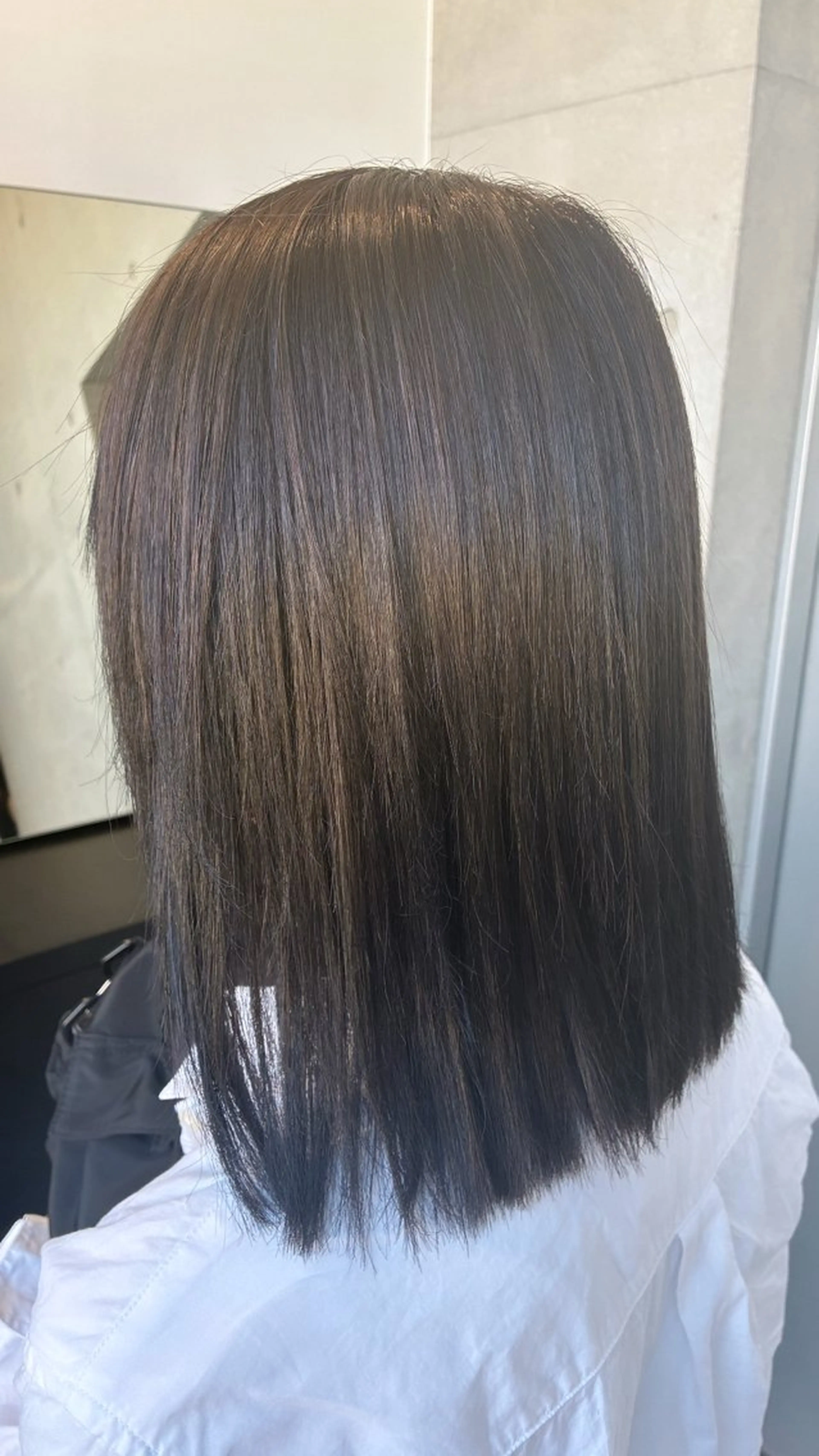 ミディアム カラー ヘアアレンジ ヘアカラー トリートメント 🦋似合わせカラー 艶髪🦋Rinaのヘアスタイル