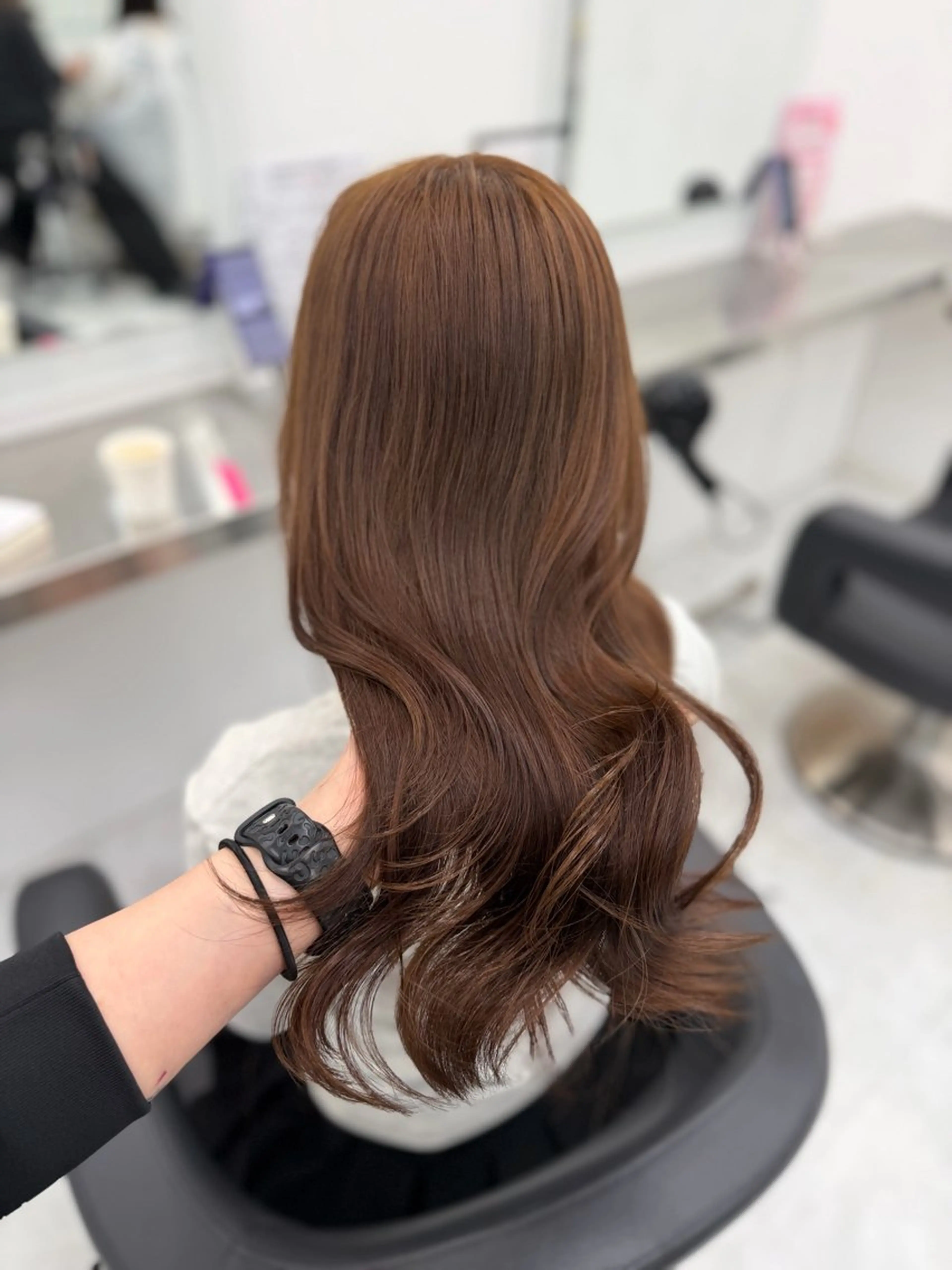 カラー ヘアカラー トリートメント 透明感ベージュ🎀 Anju/渋谷🎀のヘアスタイル