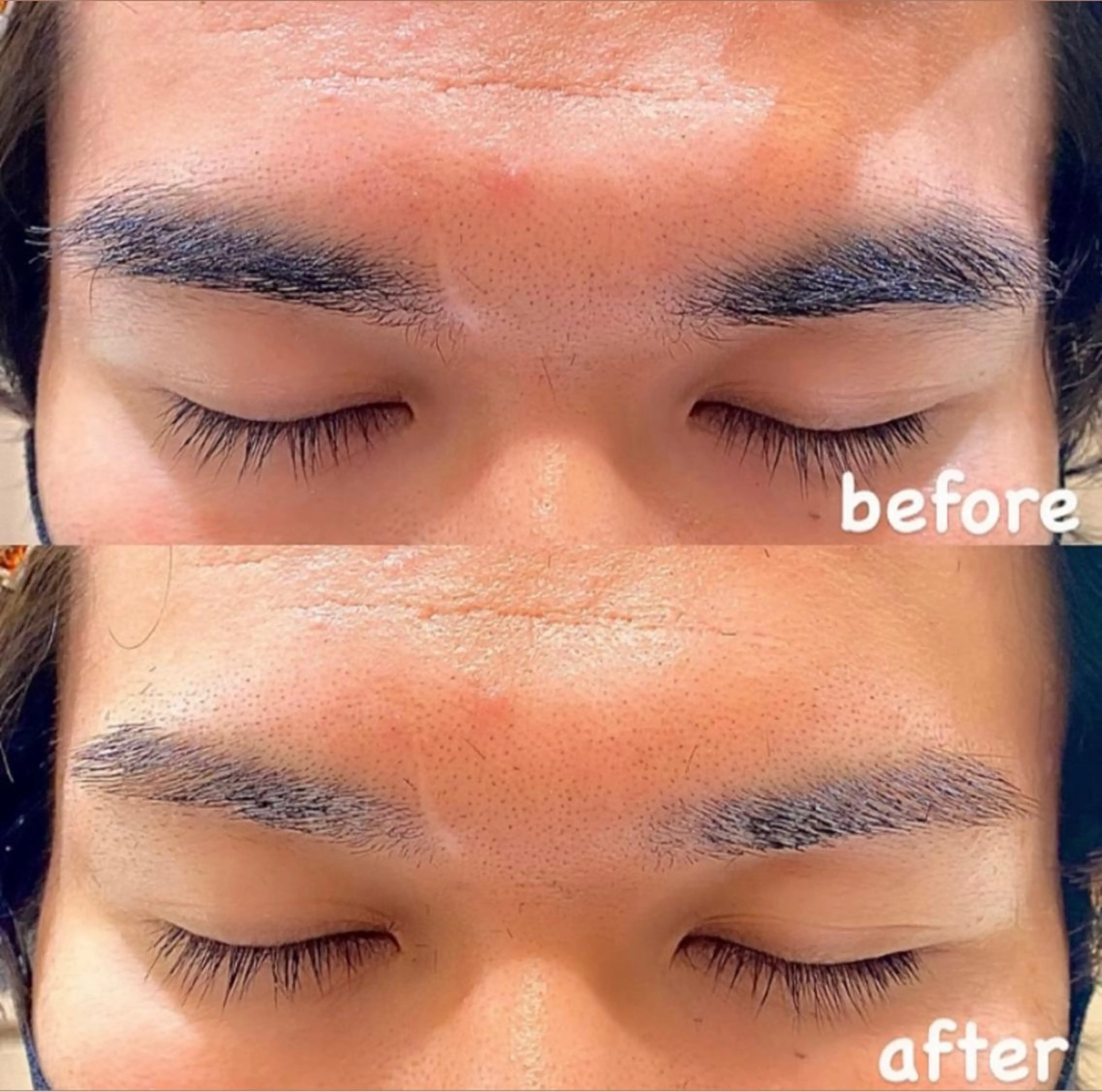 メンズ アイブロウ 佐藤 ななせのヘアスタイル